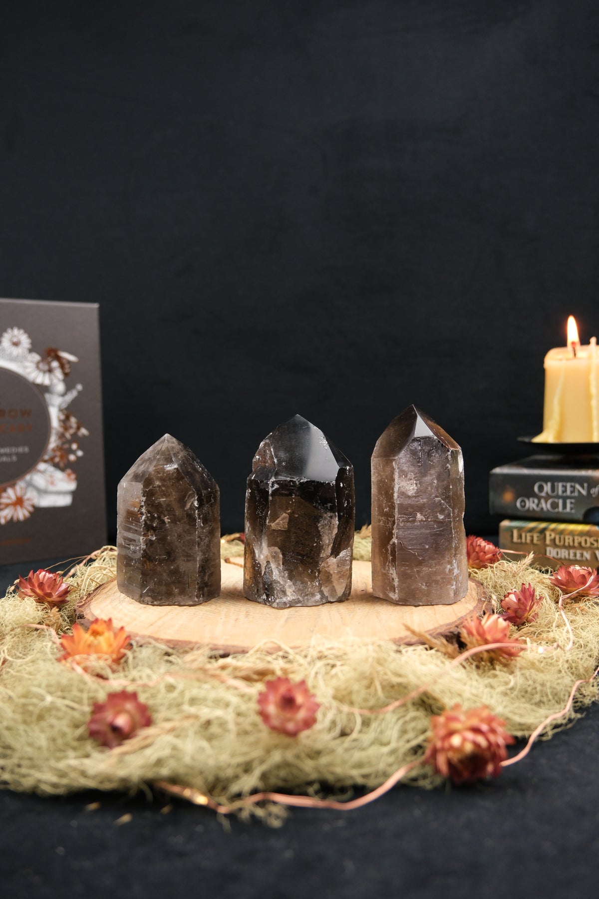 Smokey Quartz Crystal Point