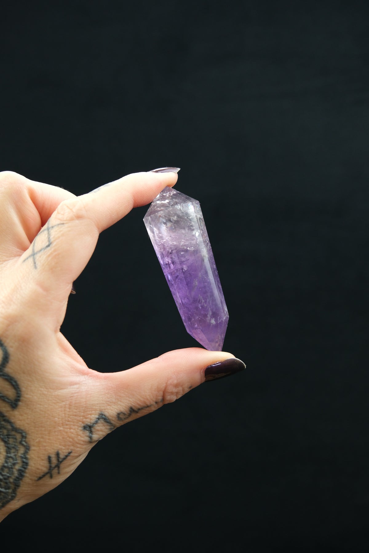 12-Sided Amethyst Vogel Wand