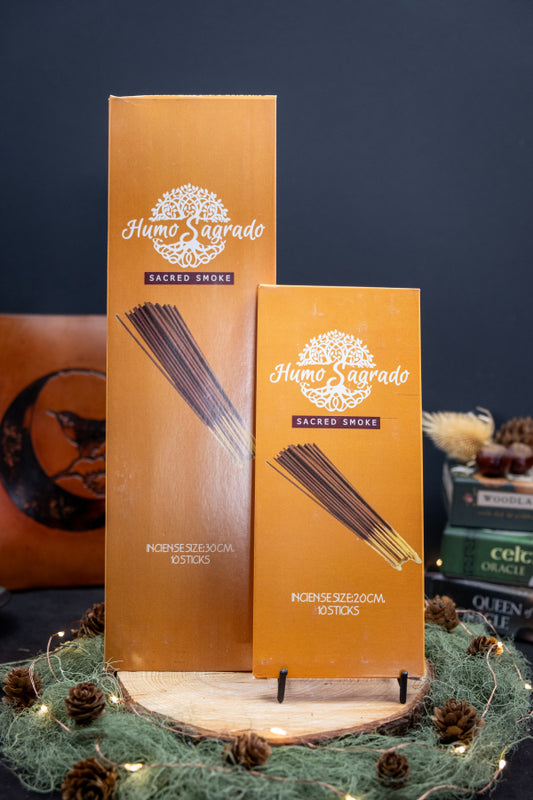 Humo Sagrado Palo Santo Incense Wands, Natural Sacred Smoke Sticks, Handmade Sustainable Cleansing Incense, 20cm and 30cm Sticks