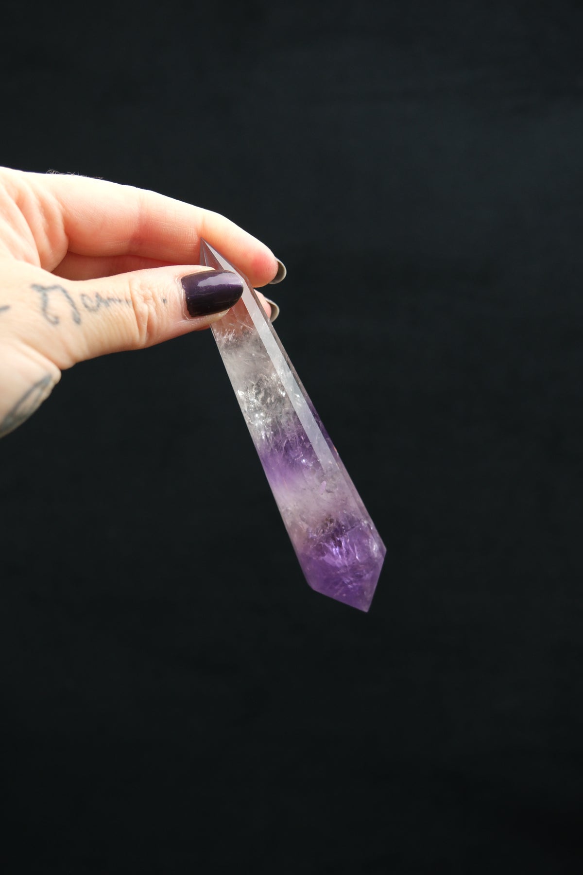 12-Sided Amethyst Vogel Wand