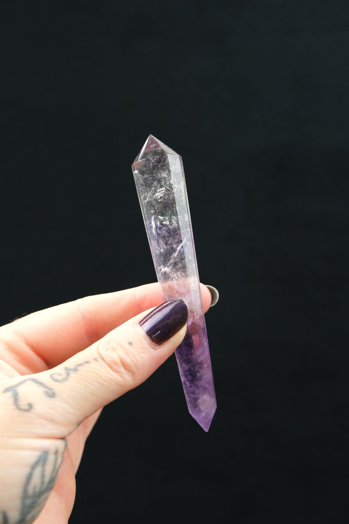 12-Sided Amethyst Vogel Wand