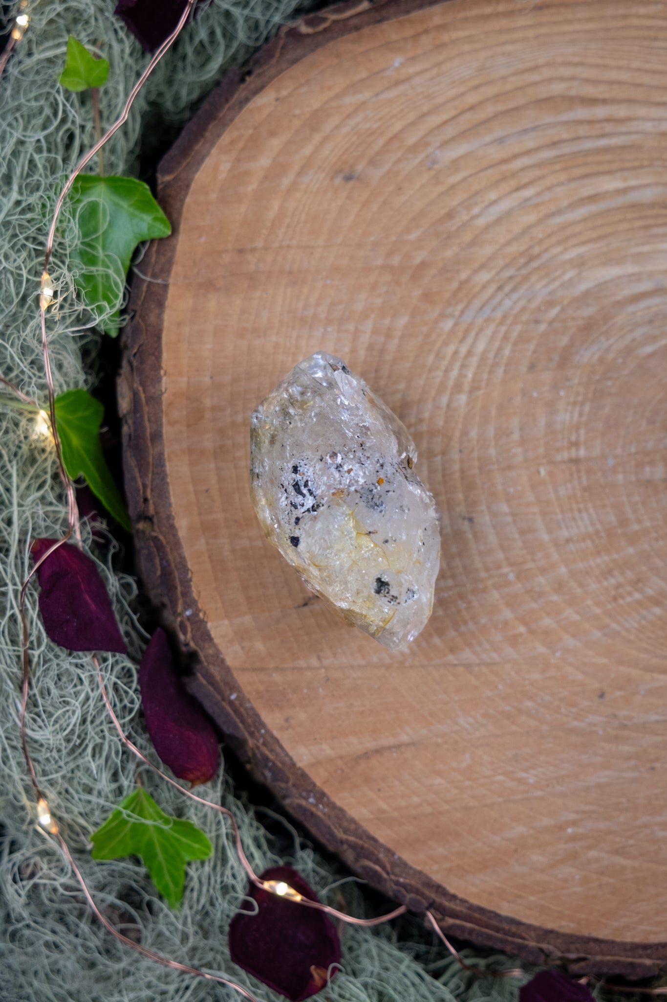 Herkimer Diamond with Baby Herkimer