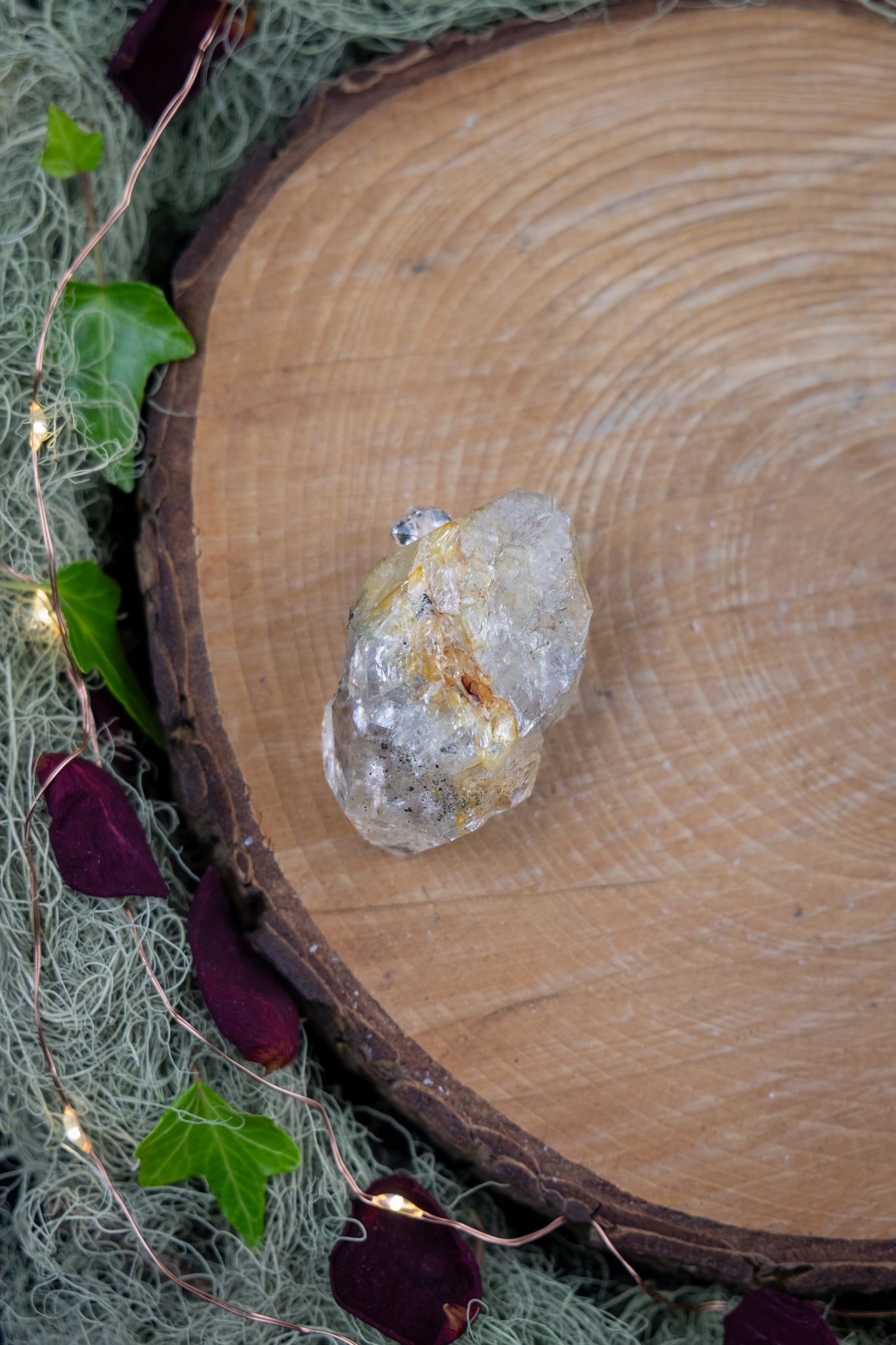 Herkimer Diamond with Baby Herkimer