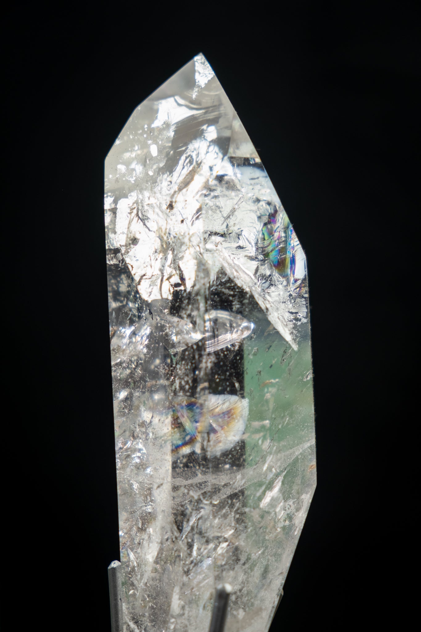 Lemurian Quartz DT on Stand
