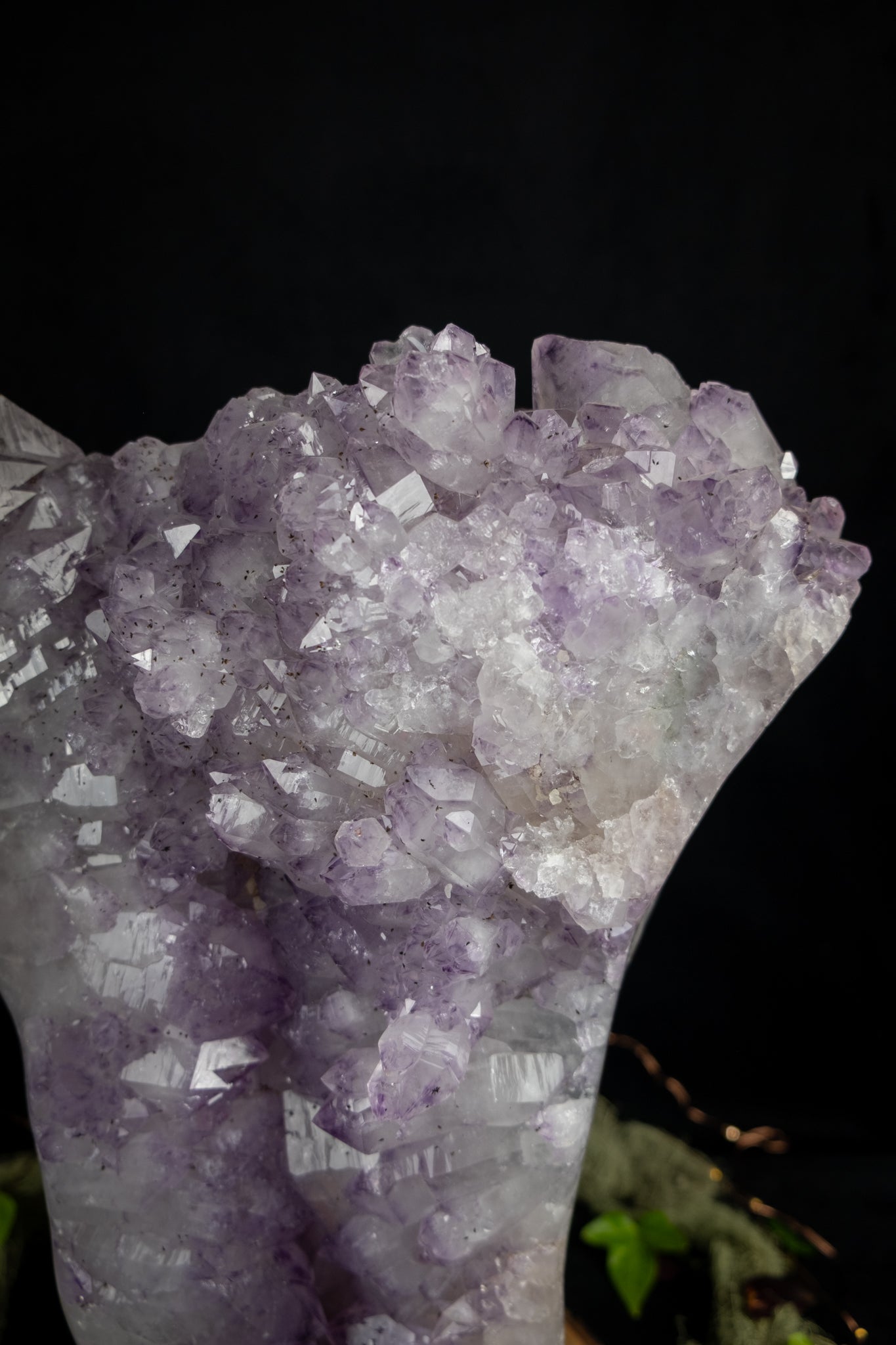 Large Amethyst Freeform Crystal Statement Piece