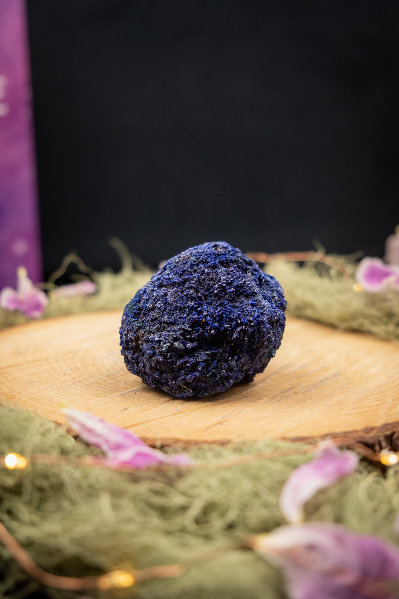 Azurite Specimen with Malachite