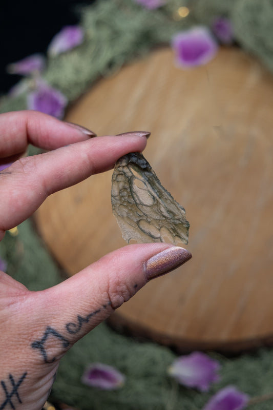 Angel Chime Moldavite (Chiming)