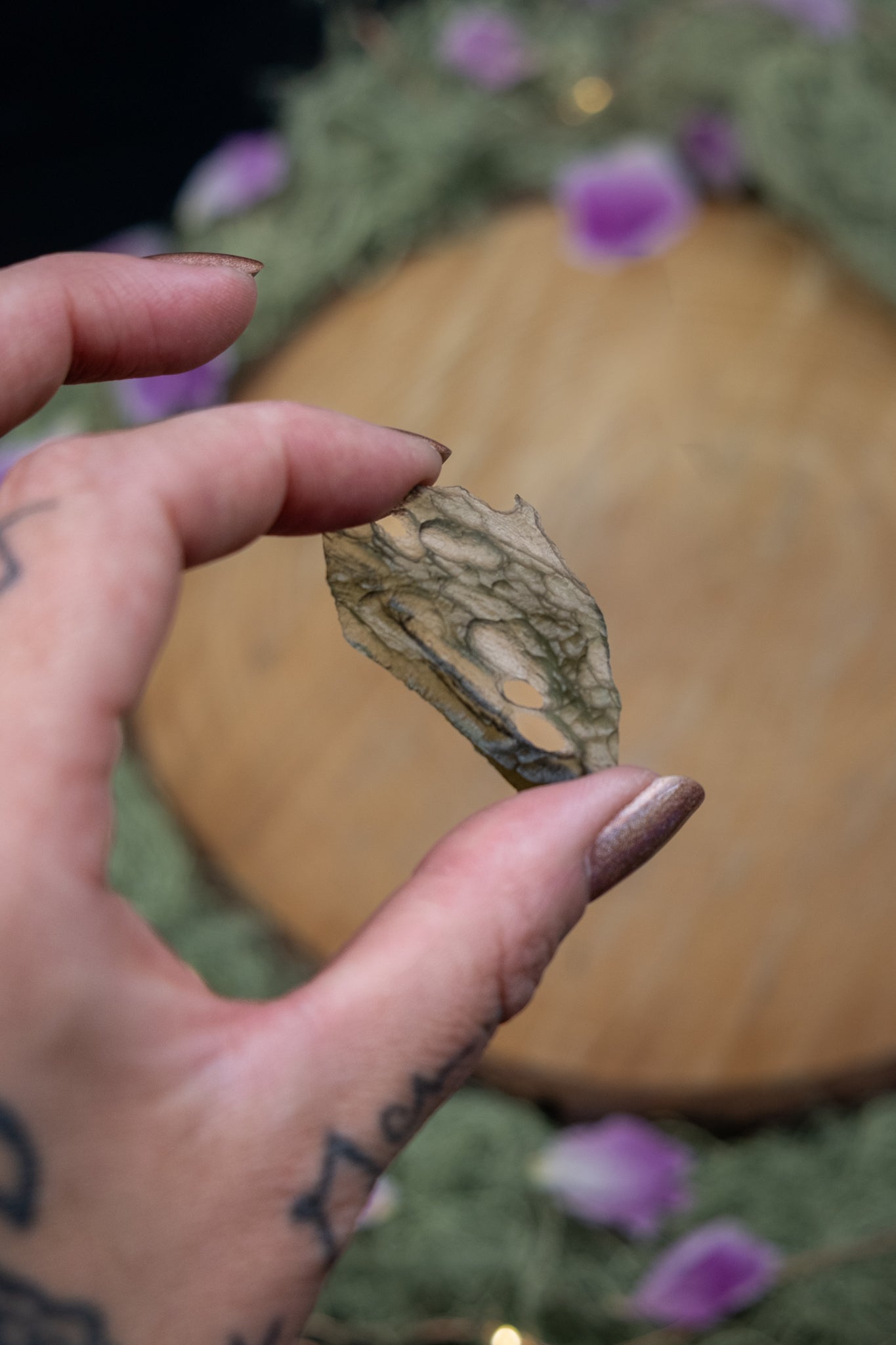 Angel Chime Moldavite (Chiming)