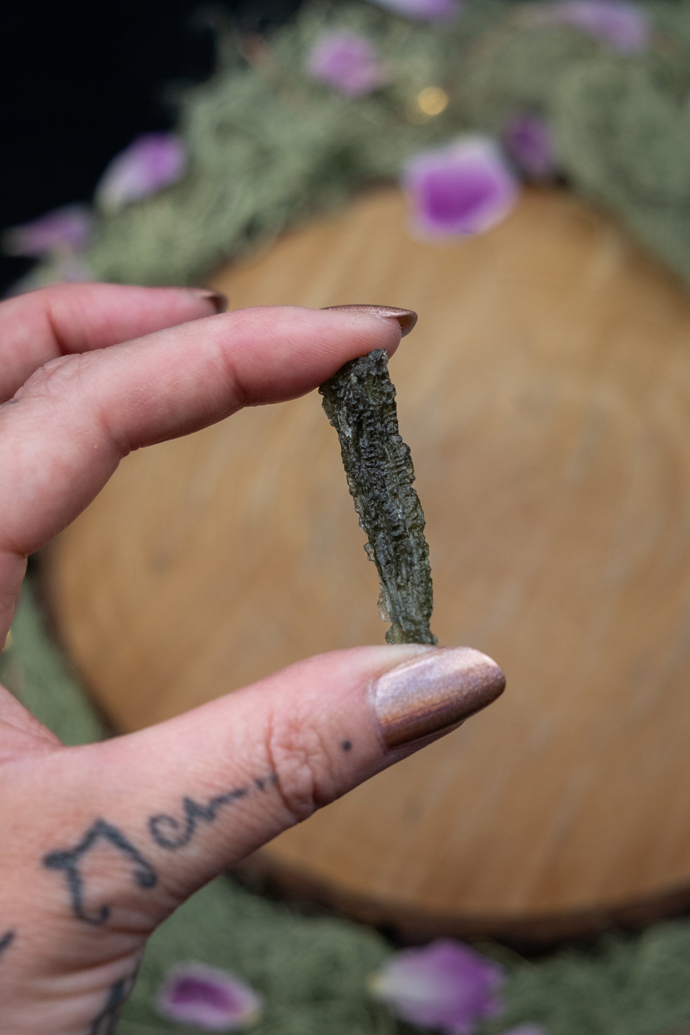 Angel Chime Moldavite