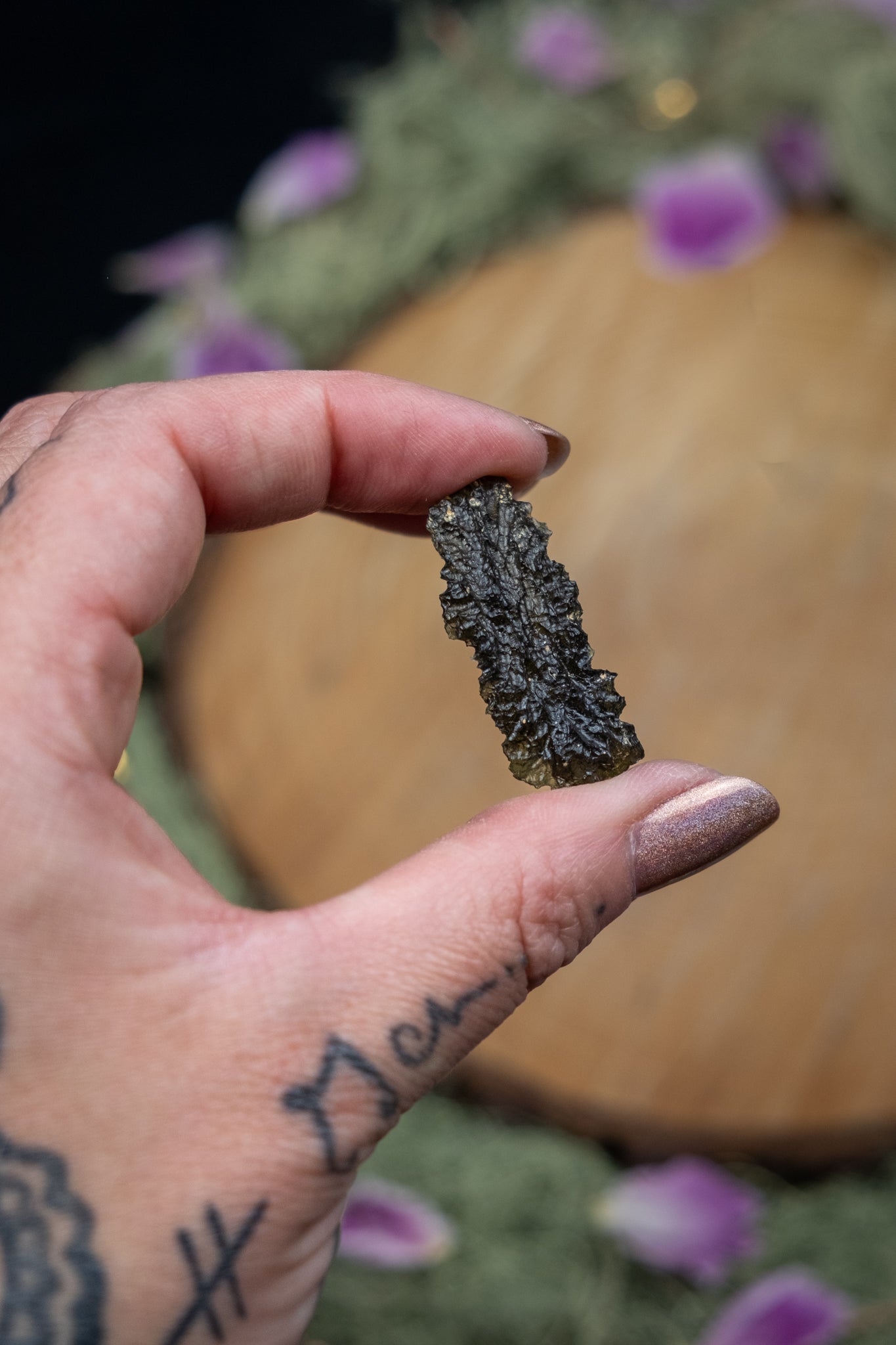 Hedgehog Moldavite