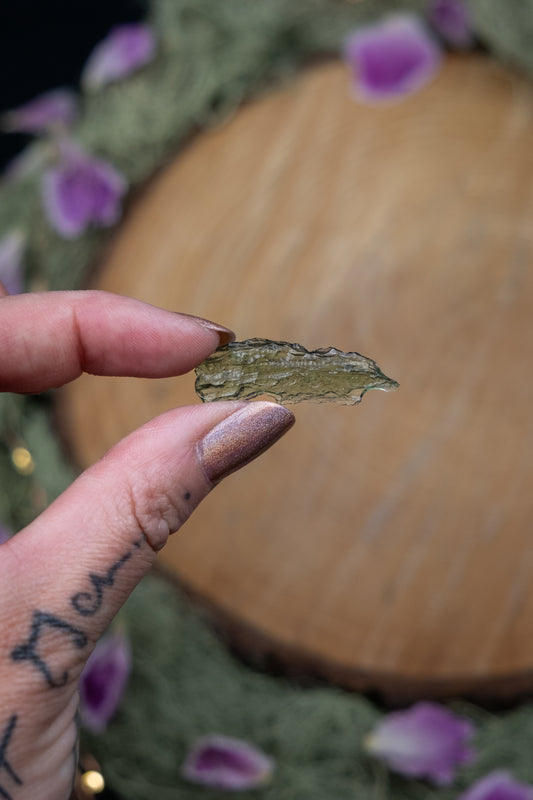 Angel Chime Moldavite