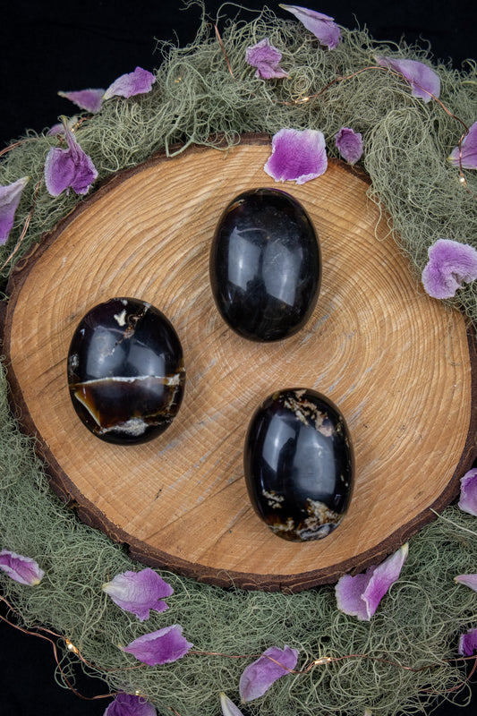 Indonesian Amber Palm Stone