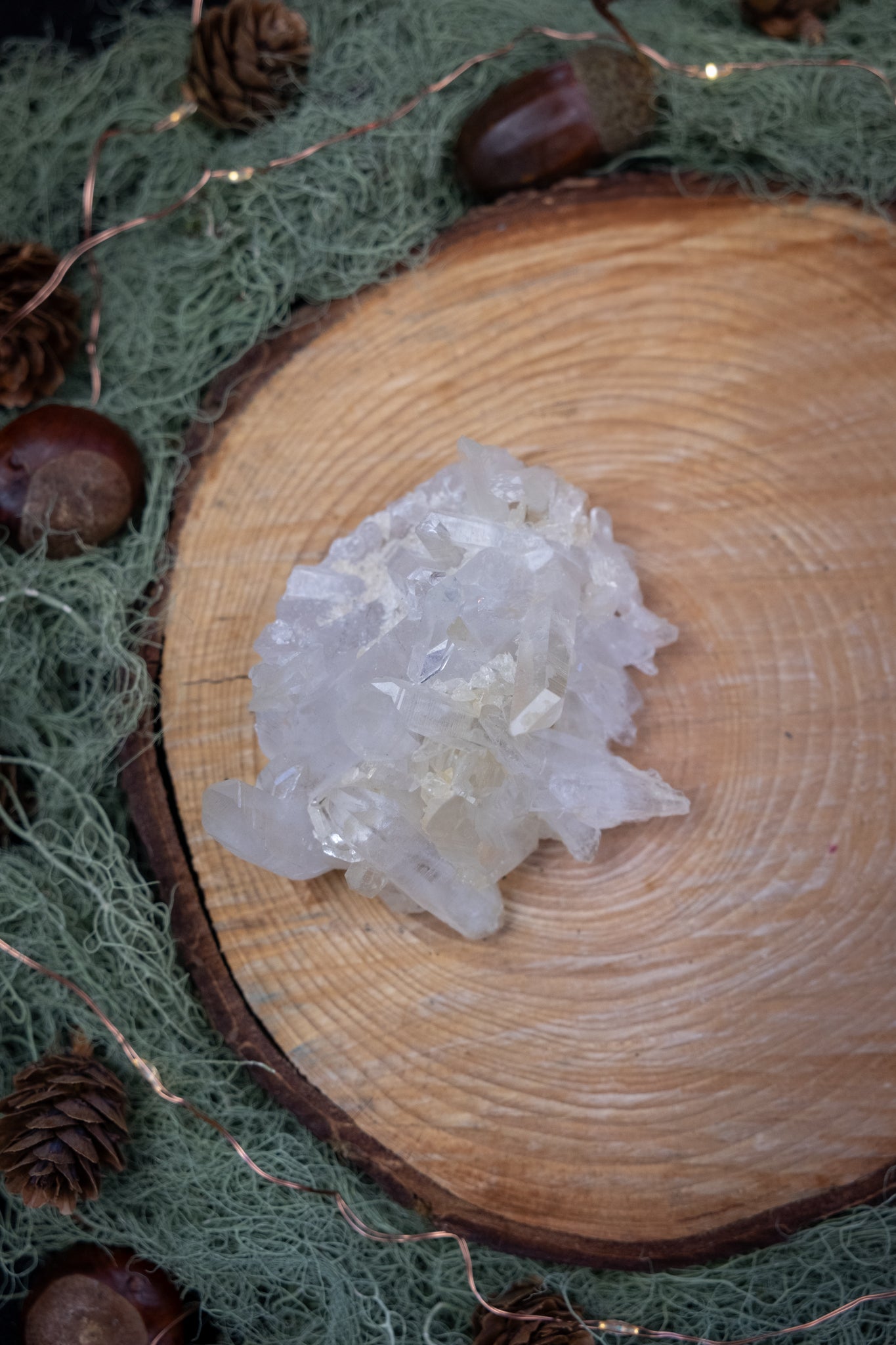 Golden Arkansas Quartz Cluster Crystal, Raw Quartz Stone, Healing Energy Gemstone, High Vibration Crystal for Clarity and Light