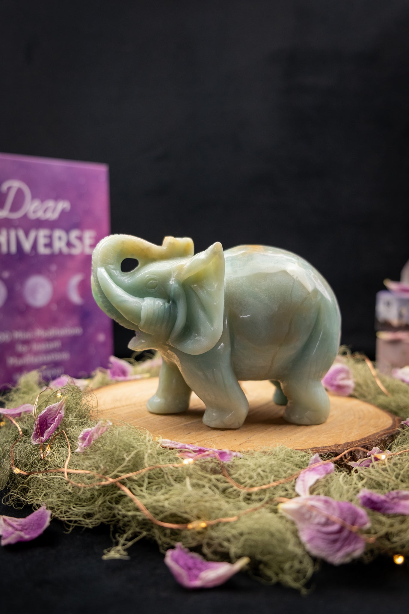 Large Amazonite Elephant