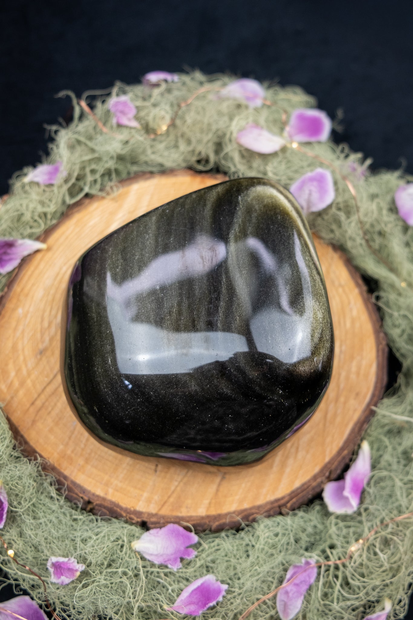 Gold Sheen Obsidian Freeform