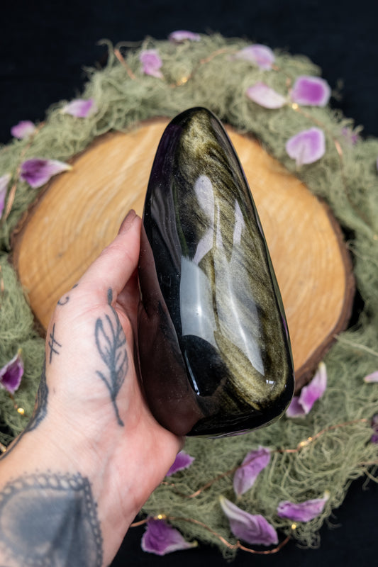Gold Sheen Obsidian Freeform