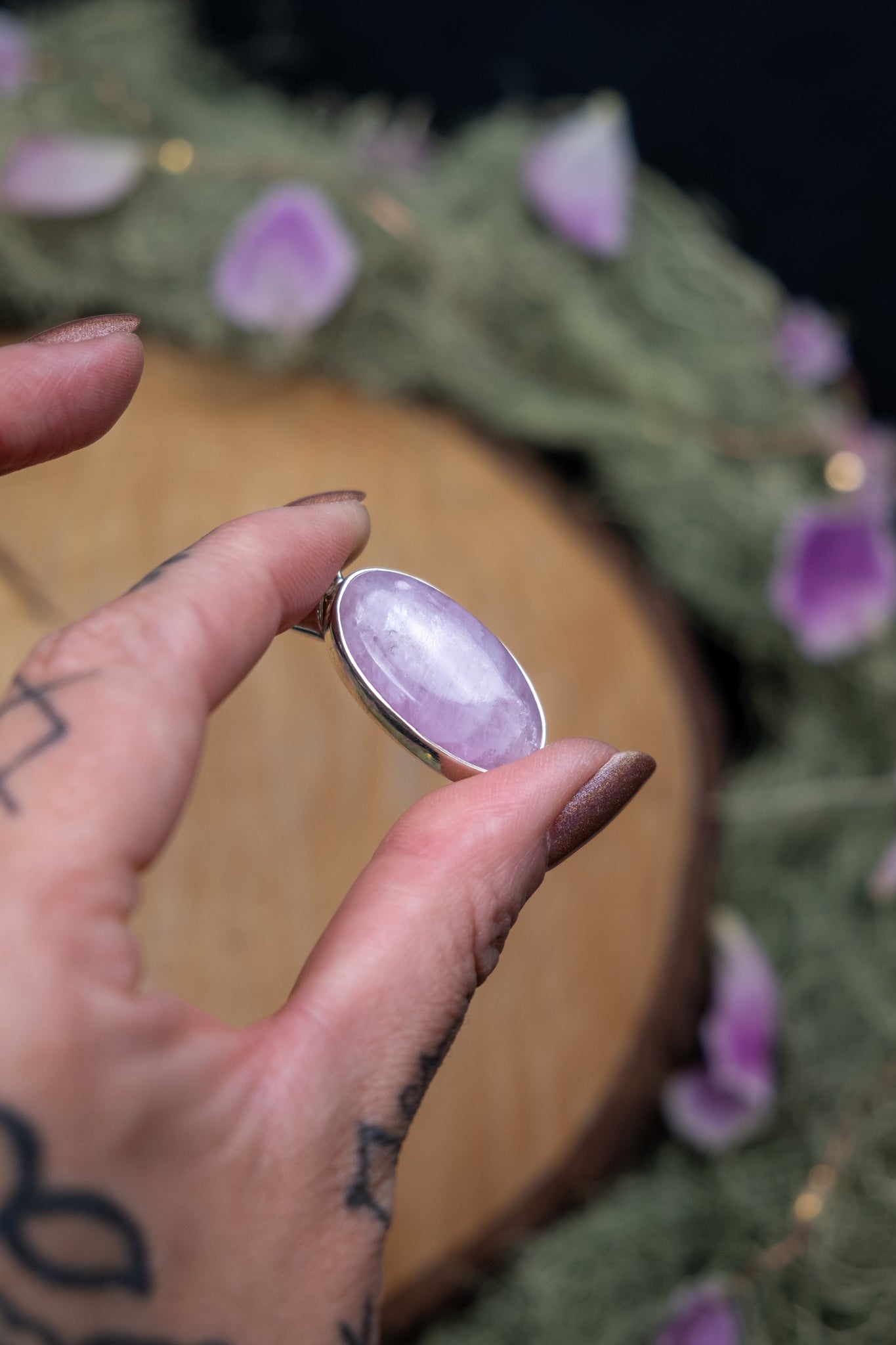 Kunzite Pendant