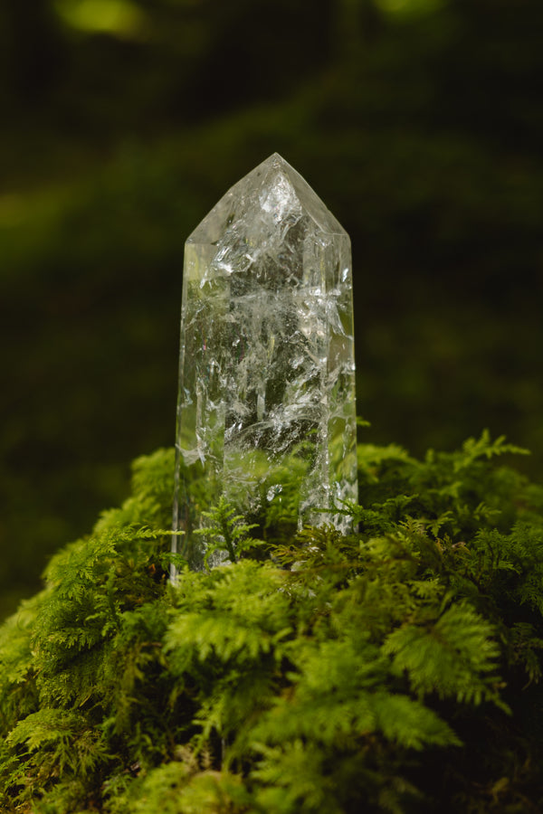 Lemurian Crystal Point, A crystal for starseeds, healers and lightworkers, Connect to Higher Realms, Ancient wisdom crystal, Rainbow gem