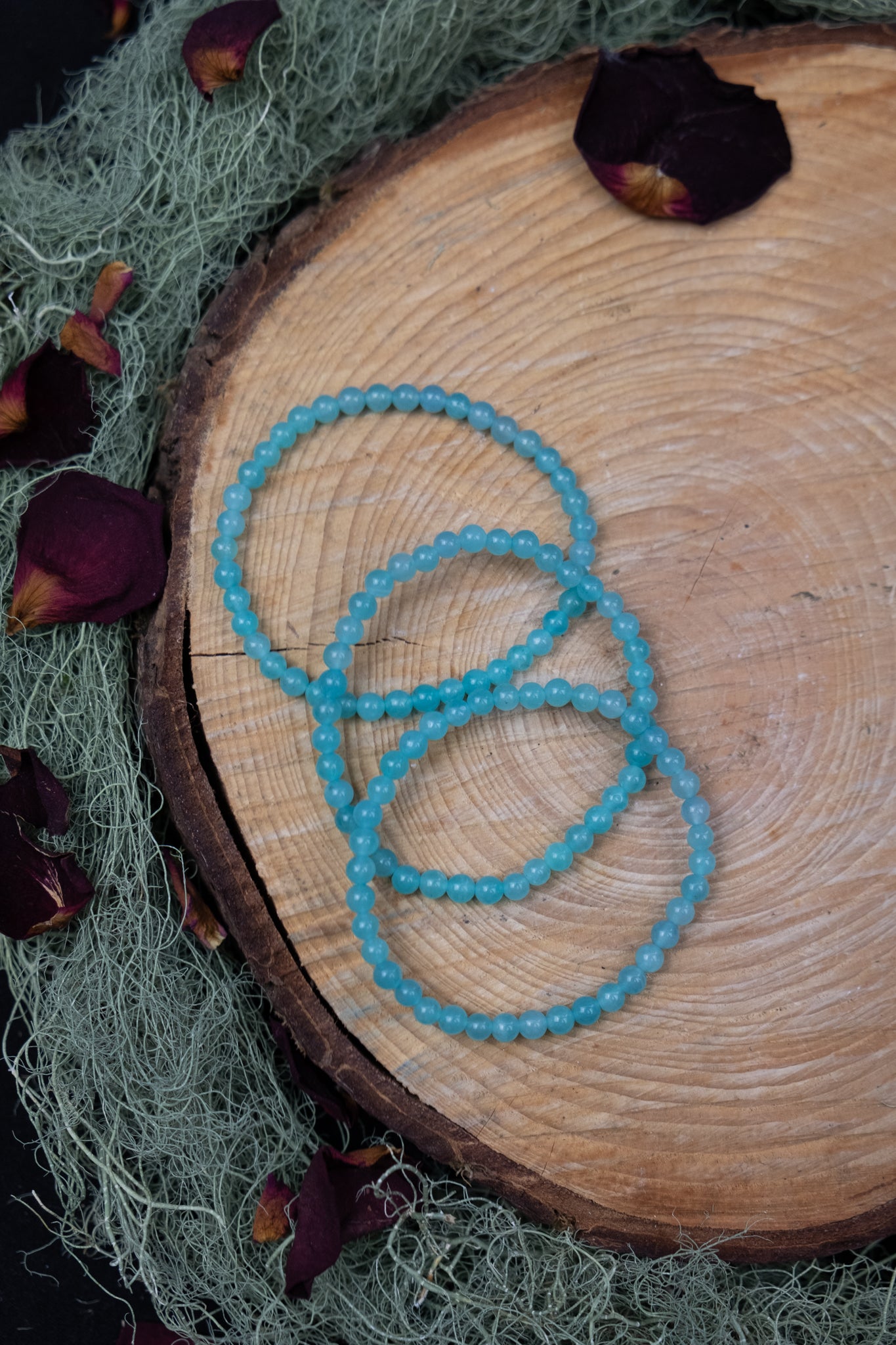 Amazonite Crystal Bracelet for Children, Calming Gemstone for Balance, Soothing Energy Stone for Confidence and Harmony