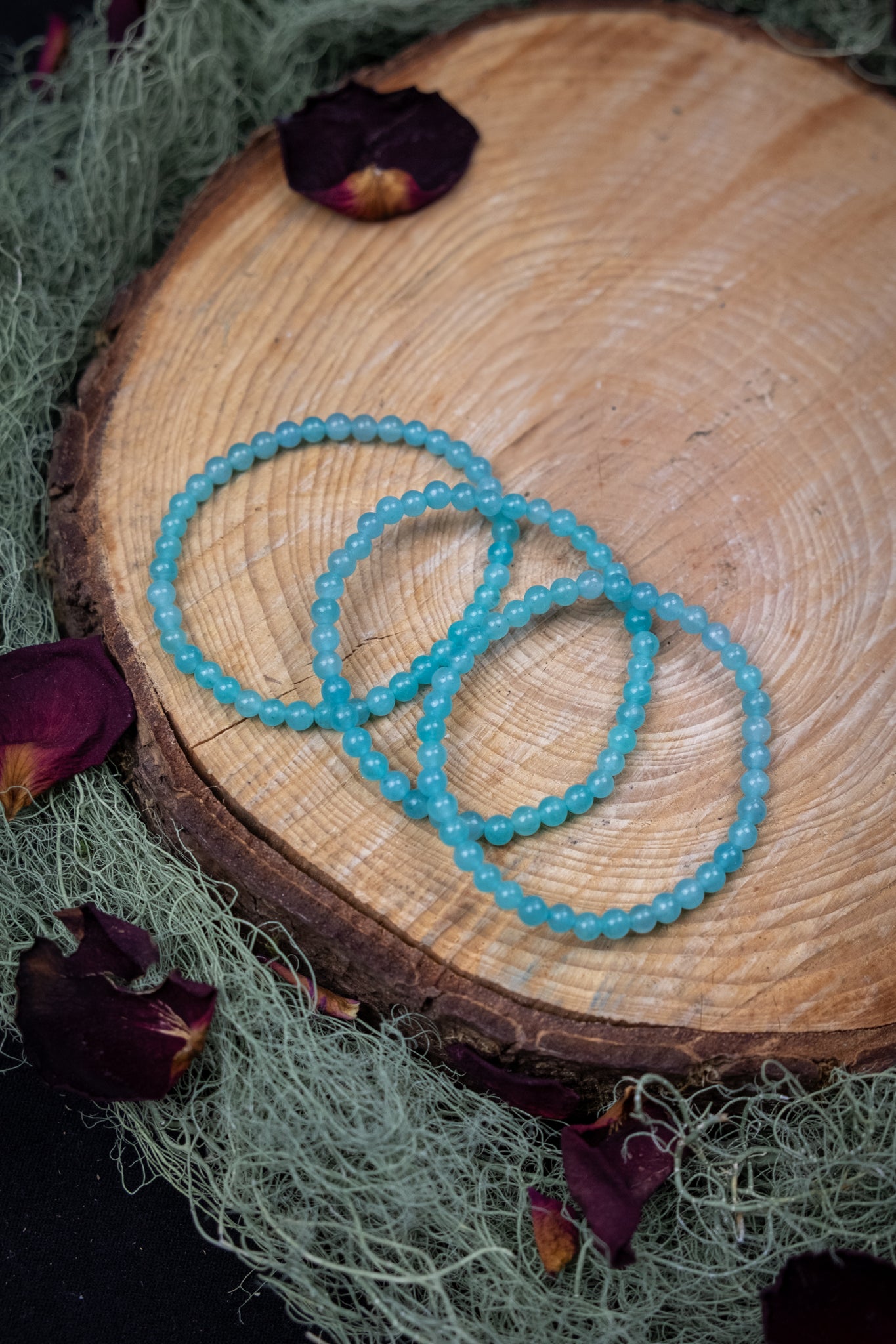 Amazonite Crystal Bracelet for Children, Calming Gemstone for Balance, Soothing Energy Stone for Confidence and Harmony