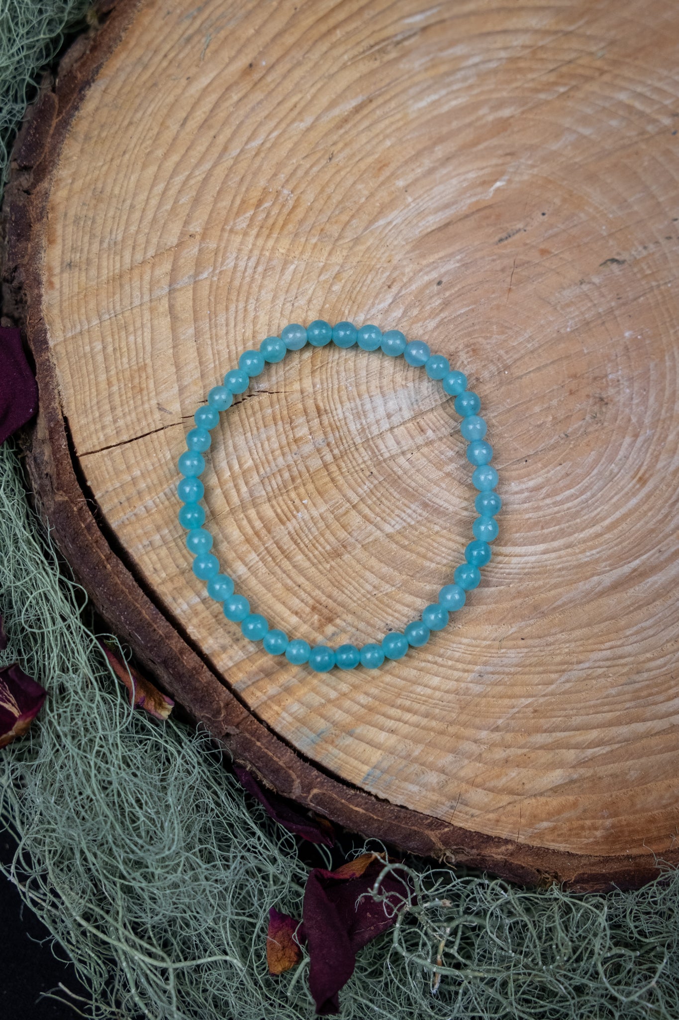 Amazonite Crystal Bracelet for Children, Calming Gemstone for Balance, Soothing Energy Stone for Confidence and Harmony