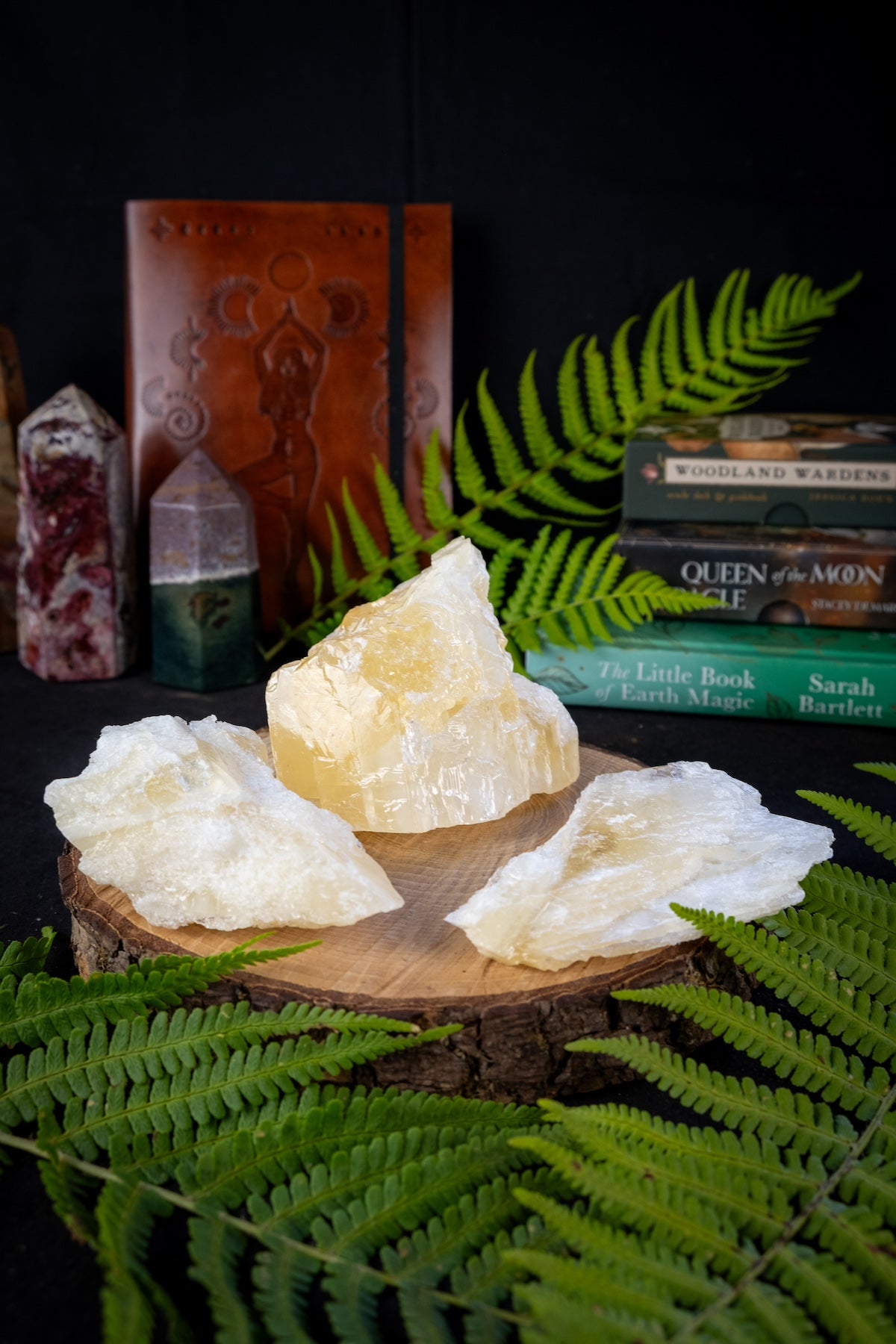 Angel Wing Calcite, Crystal to connect to the angelic realms, Crown chakra crystal.