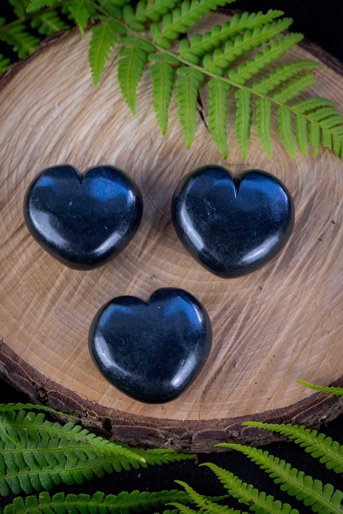 Shungite crystal heart, ethically sourced shungite, Grounding gemstone, Protective crystal, EMF crystal, black crystal, Premium grade shungite, Ethically sourced