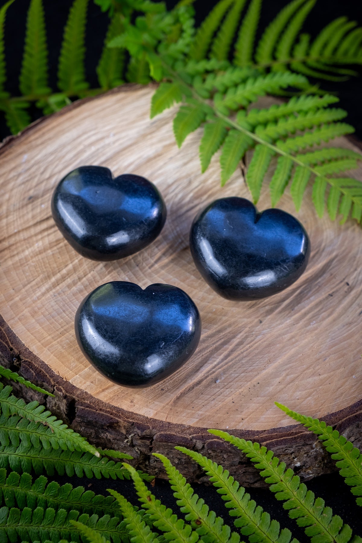 Shungite crystal heart, ethically sourced shungite, Grounding gemstone, Protective crystal, EMF crystal, black crystal, Premium grade shungite, Ethically sourced