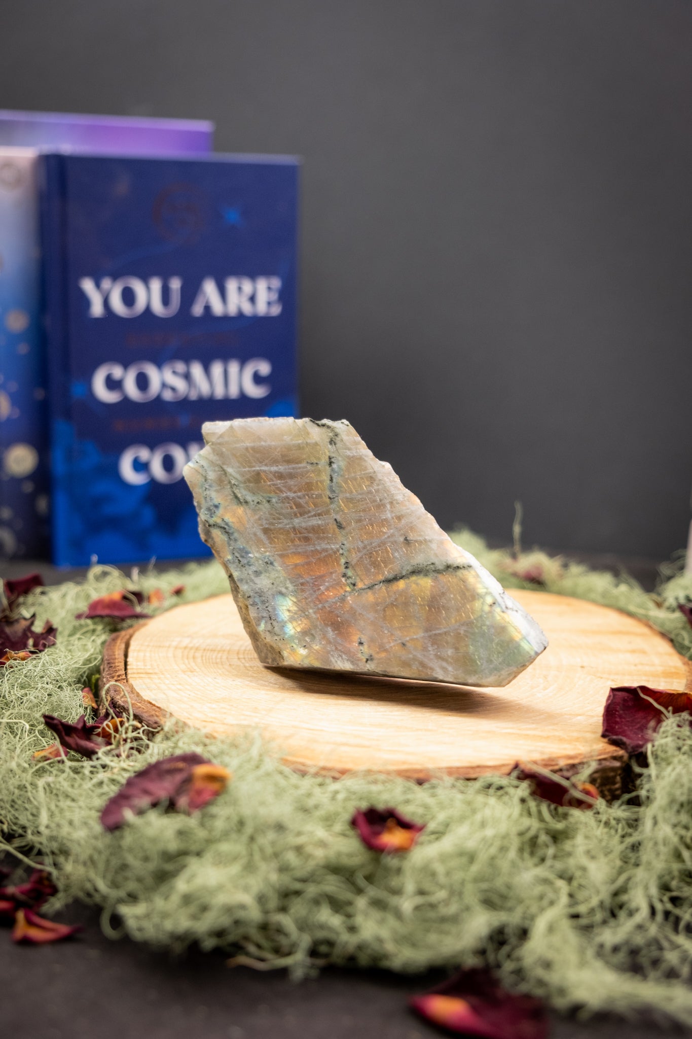 Pink Flash Labradorite Raw and Polished Crystal, Rare Gemstone for Transformation, Intuition and Inner Light