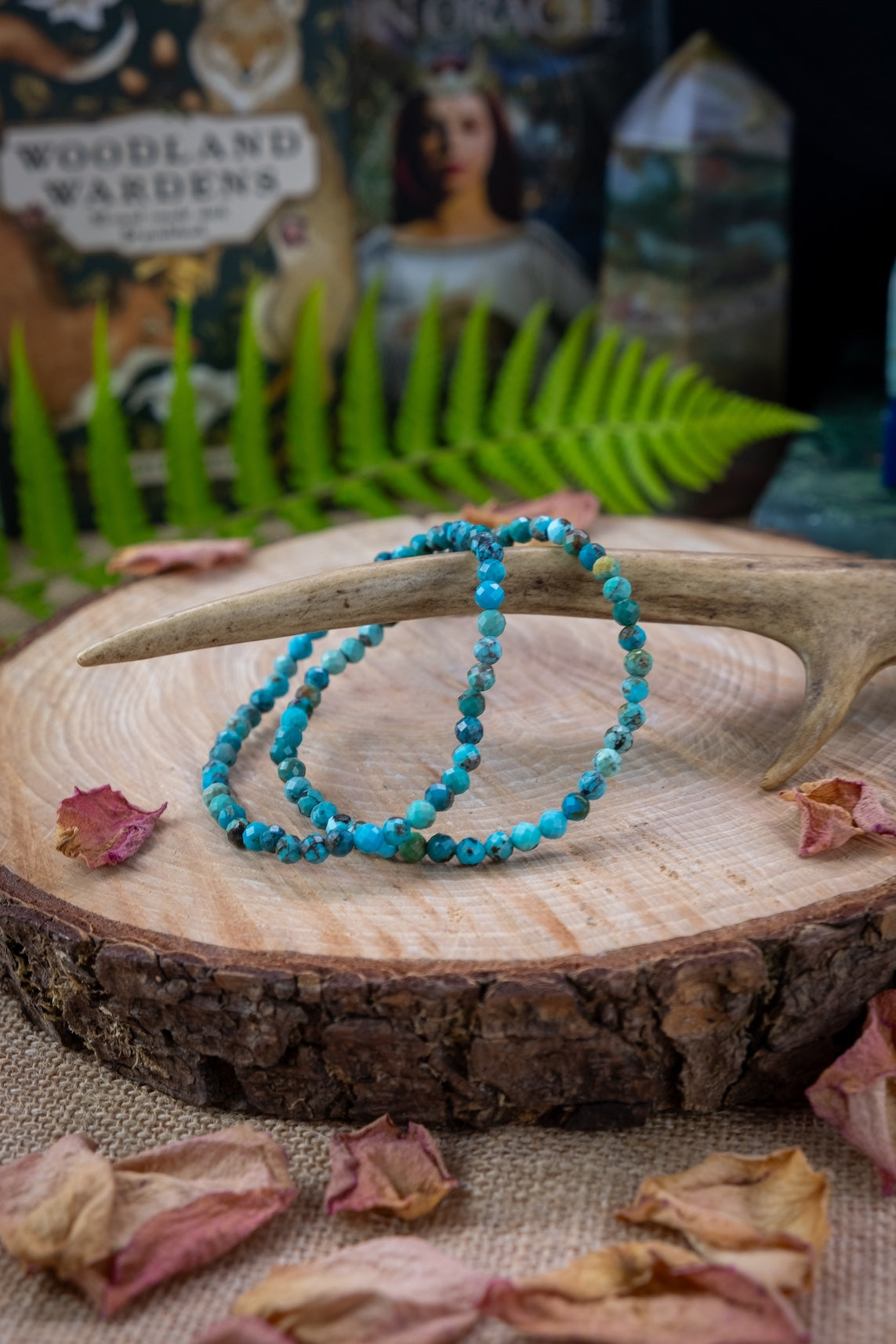 Turquoise faceted Crystal Bracelet, 5mm bead, Jasper bracelet, Crystal for good luck and prosperity, Healing crystal.