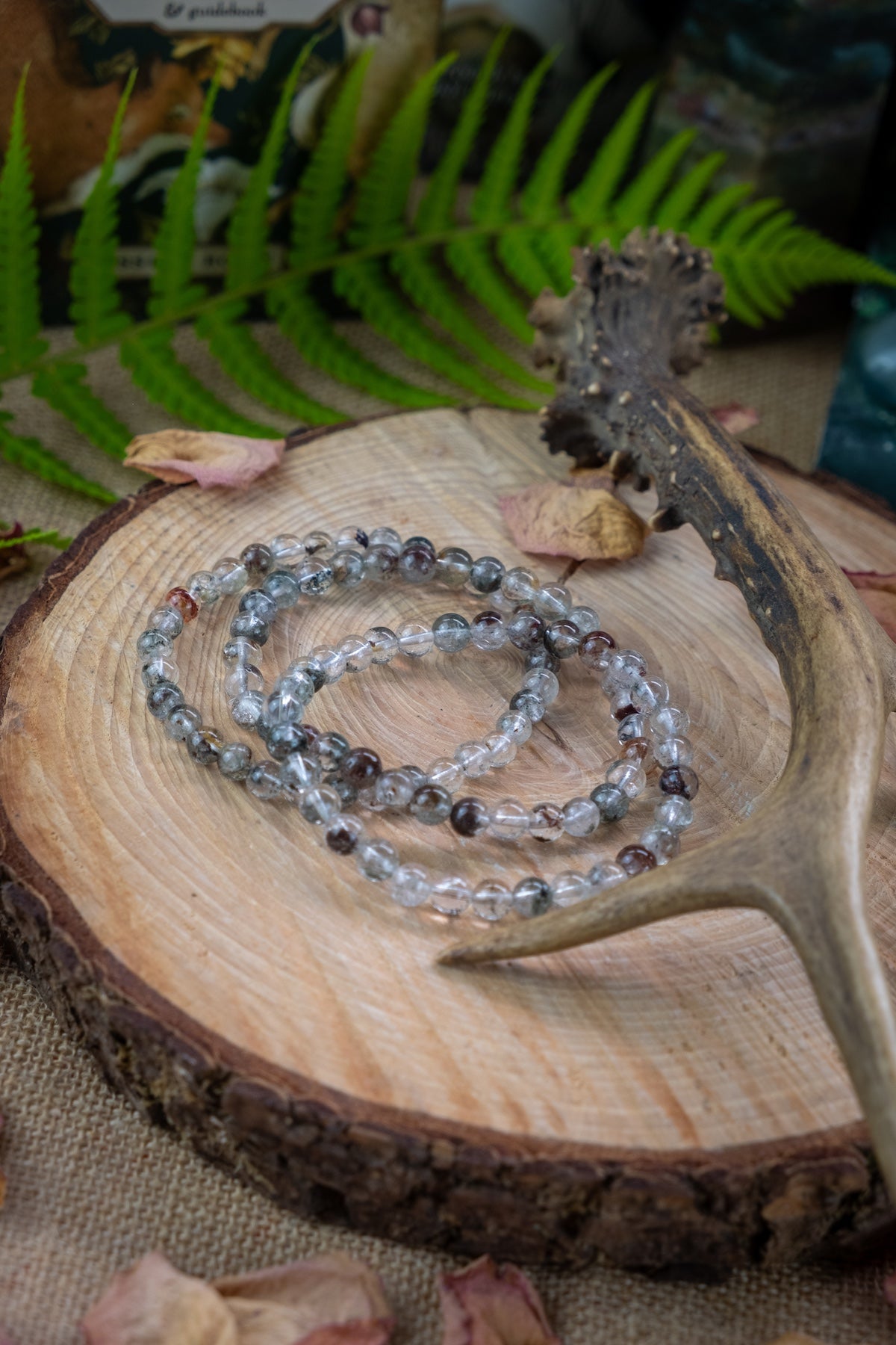 Shamanic Dream Quartz Crystal Bracelet.