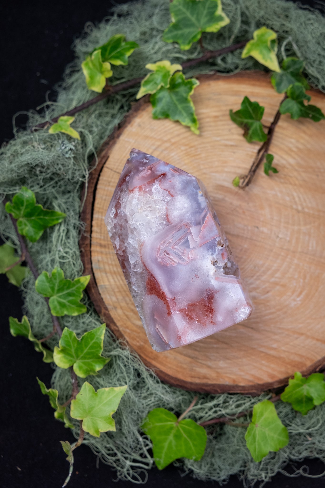 Pink Amethyst Freeform, Unusual Formation Crystal Stone for Emotional Healing and Heart Awakening, Ethically Sourced from Brazil