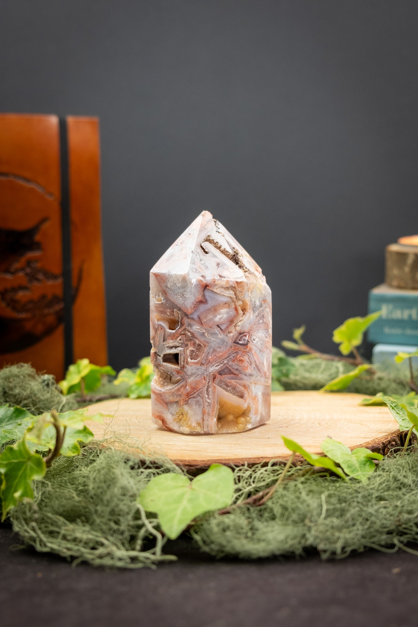 Pink Amethyst Freeform, Unusual Formation Crystal Stone for Emotional Healing and Heart Awakening, Ethically Sourced from Brazil