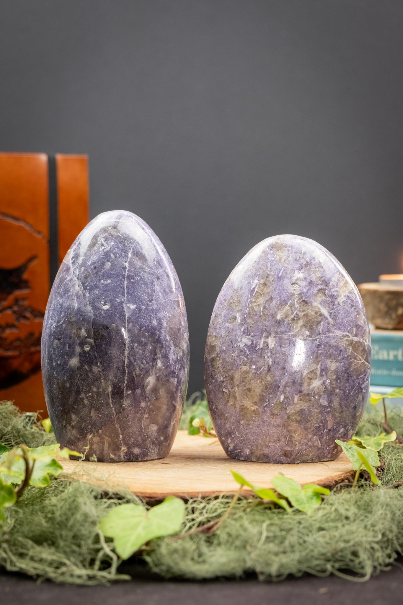 Lepidolite Freeform Crystal, High Grade Gemstone, Calming Stone for Anxiety Relief Peaceful Energy Emotional Balance