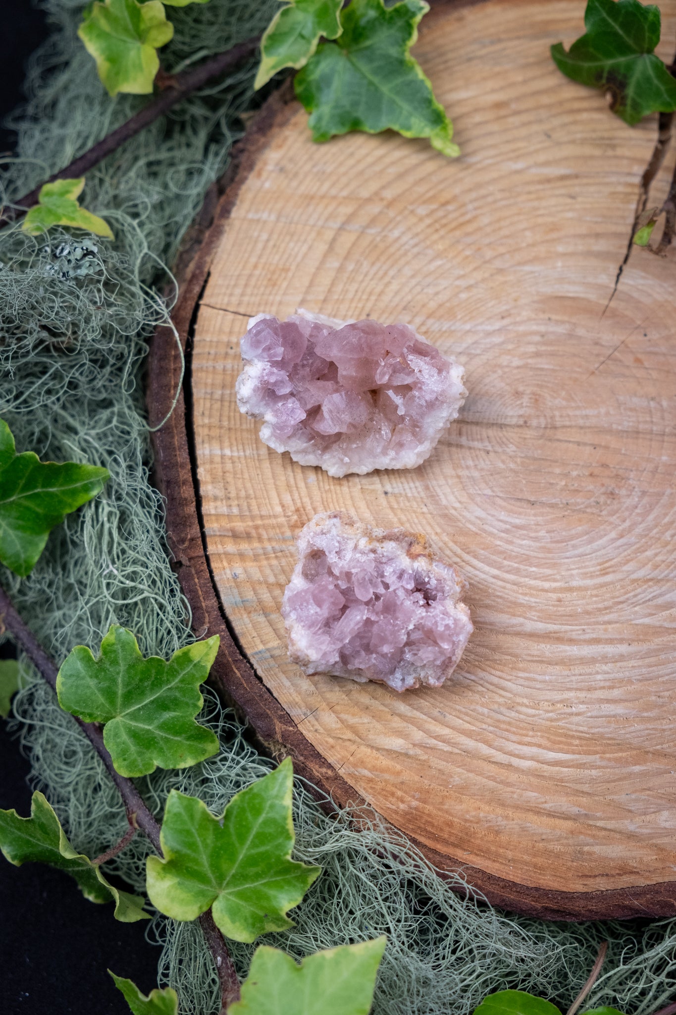 Pink Amethyst Geode Crystal, High Grade Sparkly Pink Amethyst Gemstone Geode, Natural Soothing Stone for Calm Healing Balance, Intuitively Chosen