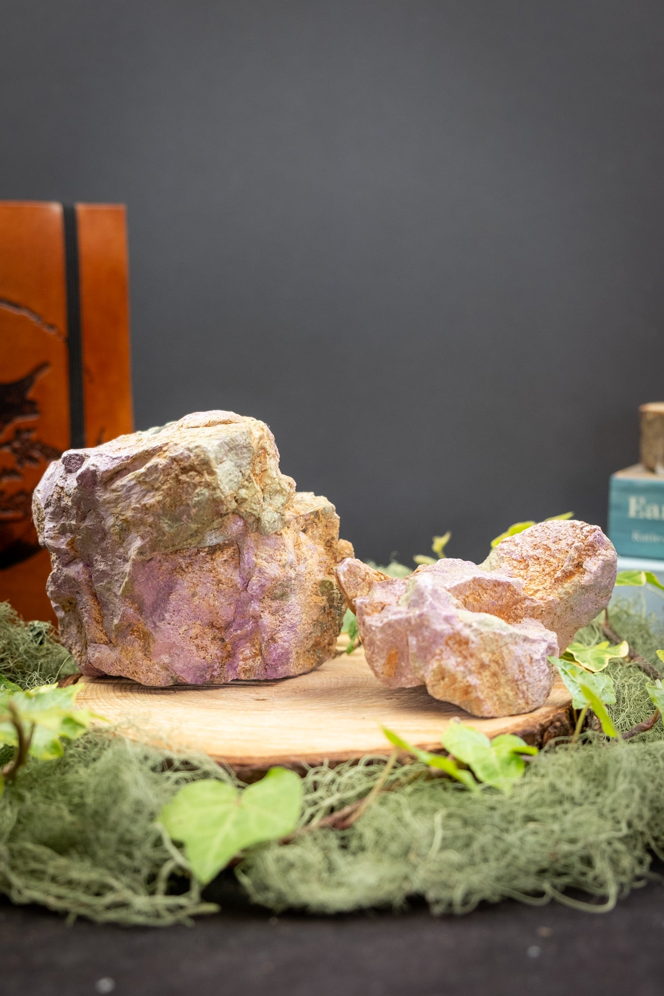 High Grade Raw Atlantisite Stone, Natural Stichtite in Serpentine Crystal, Intuitively Chosen, Heart Healing and Protection