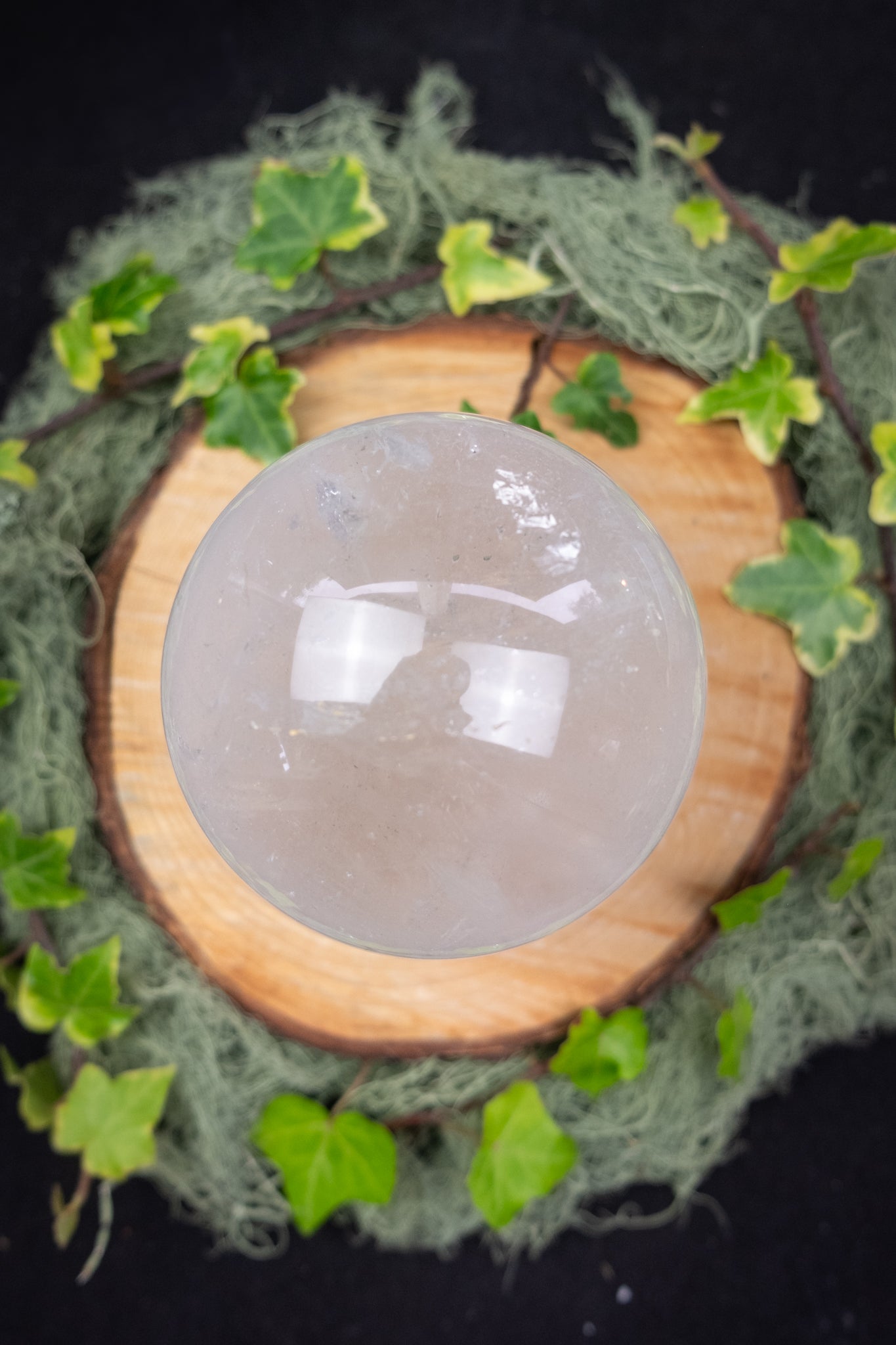 High Grade Clear Quartz Sphere Madagascar Gem Stone Large Crystal Sphere for Clarity Energy Amplification