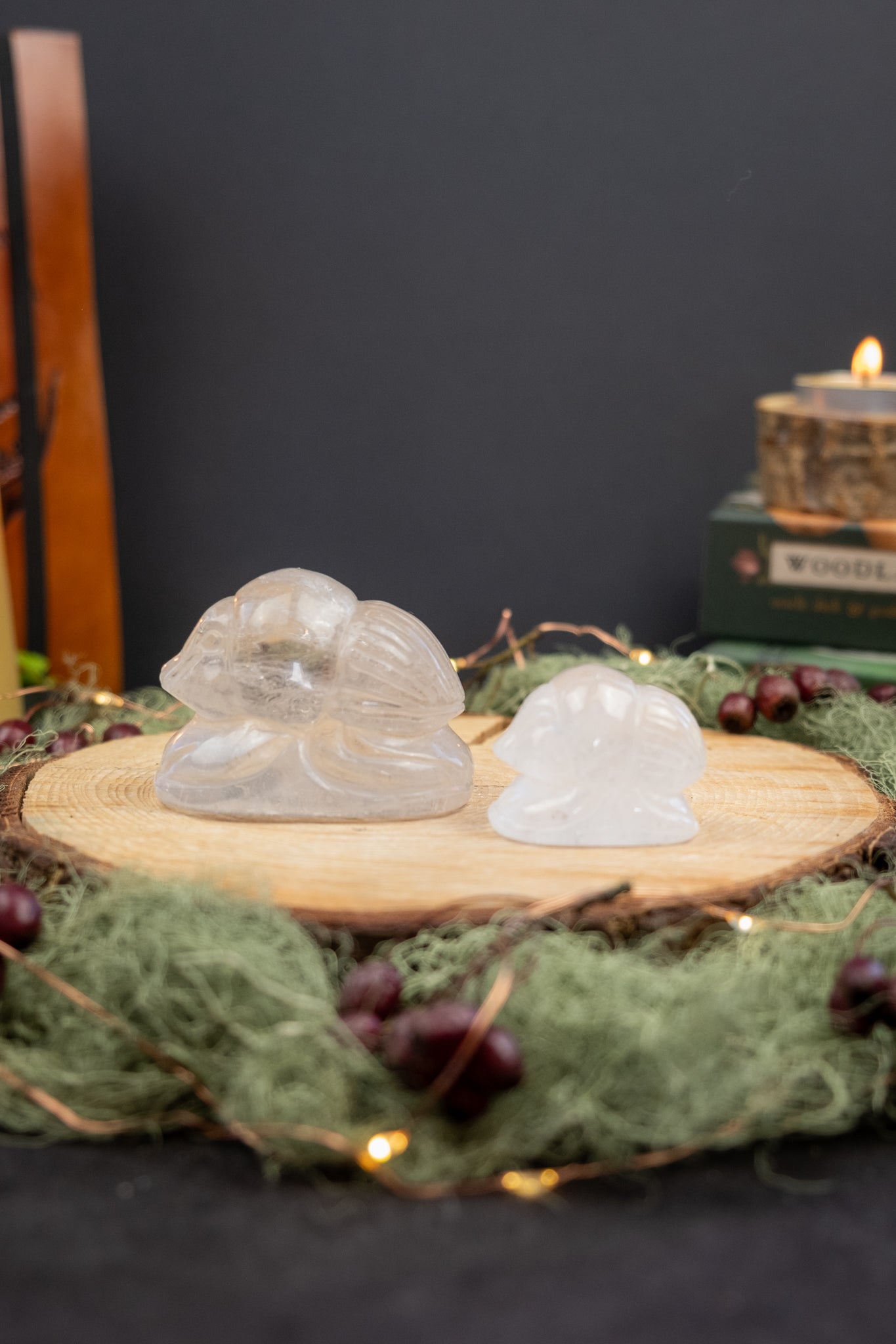 Clear Quartz Scarab Carving, Hand Carved Crystal Talisman, Ancient Symbol of Protection Renewal and Clarity