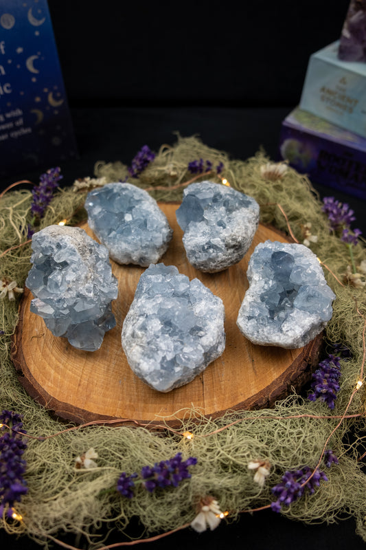 Celestite Cluster