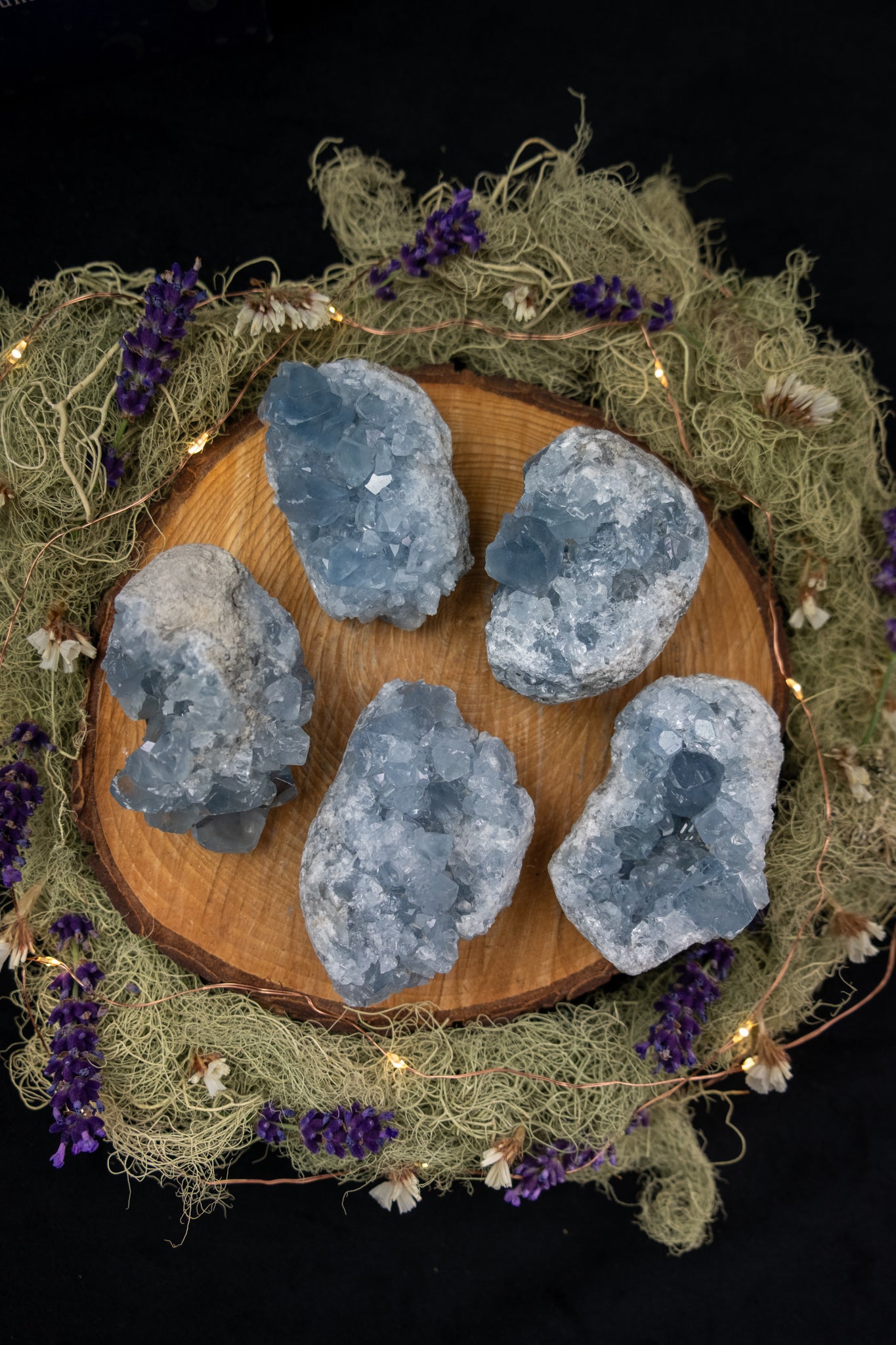 Celestite Cluster
