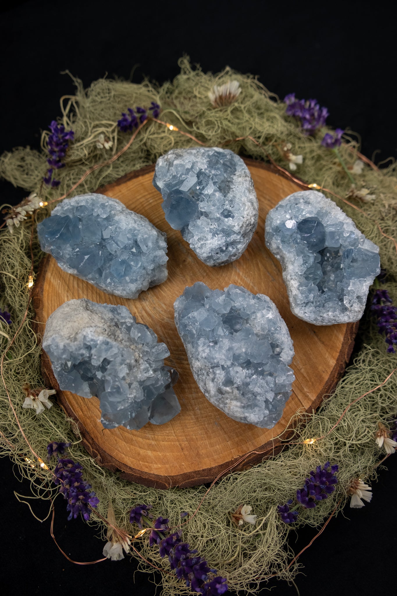 Celestite Cluster