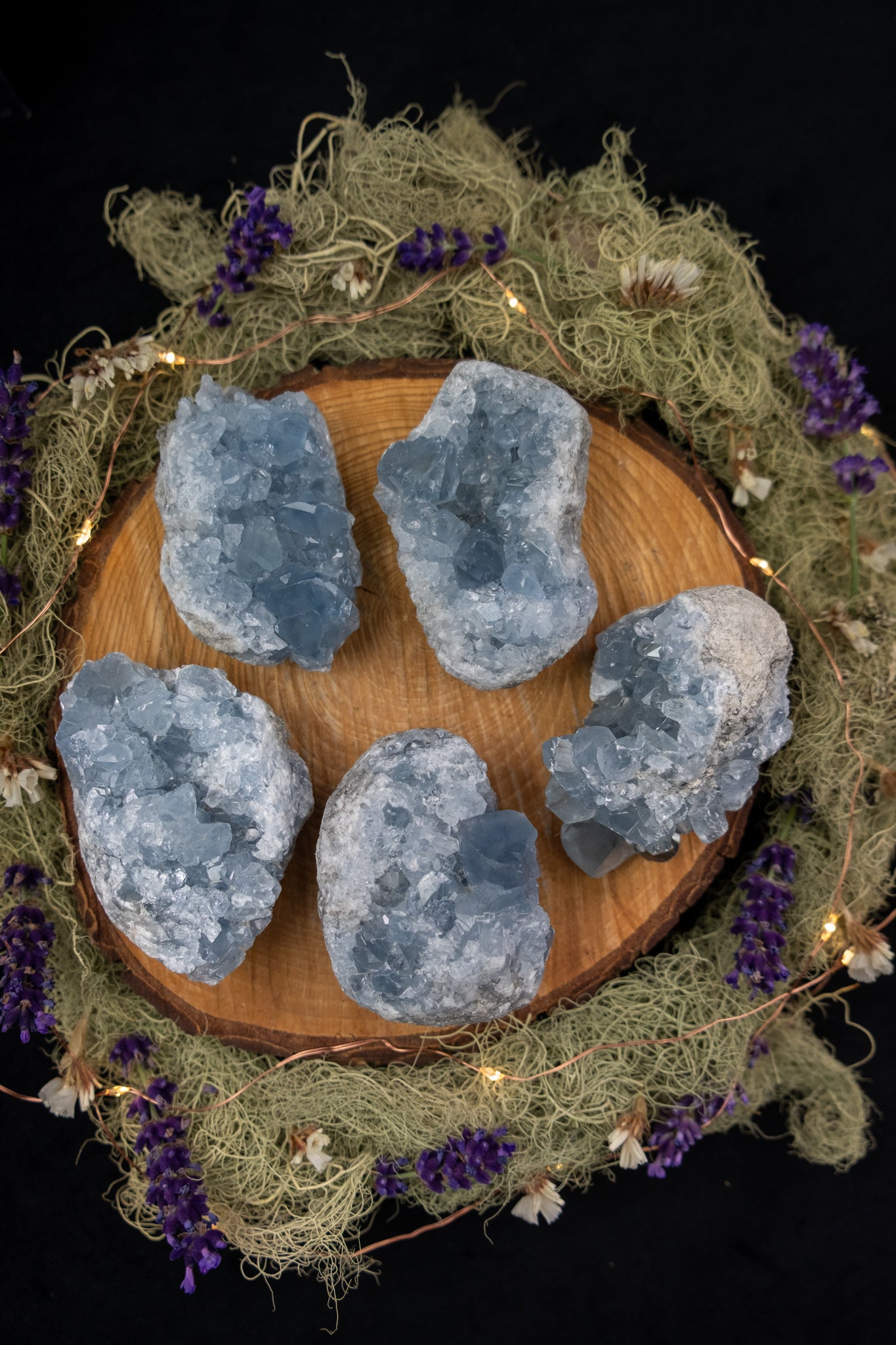 Celestite Cluster
