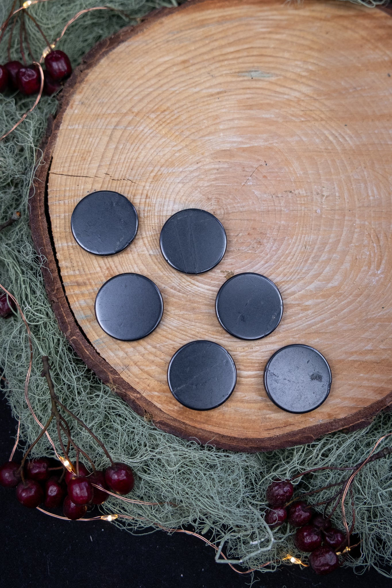 Shungite Phone Dots, EMF Protection Crystal Stickers, Shungite Shield Pads for Mobile Phone Tablet Laptop