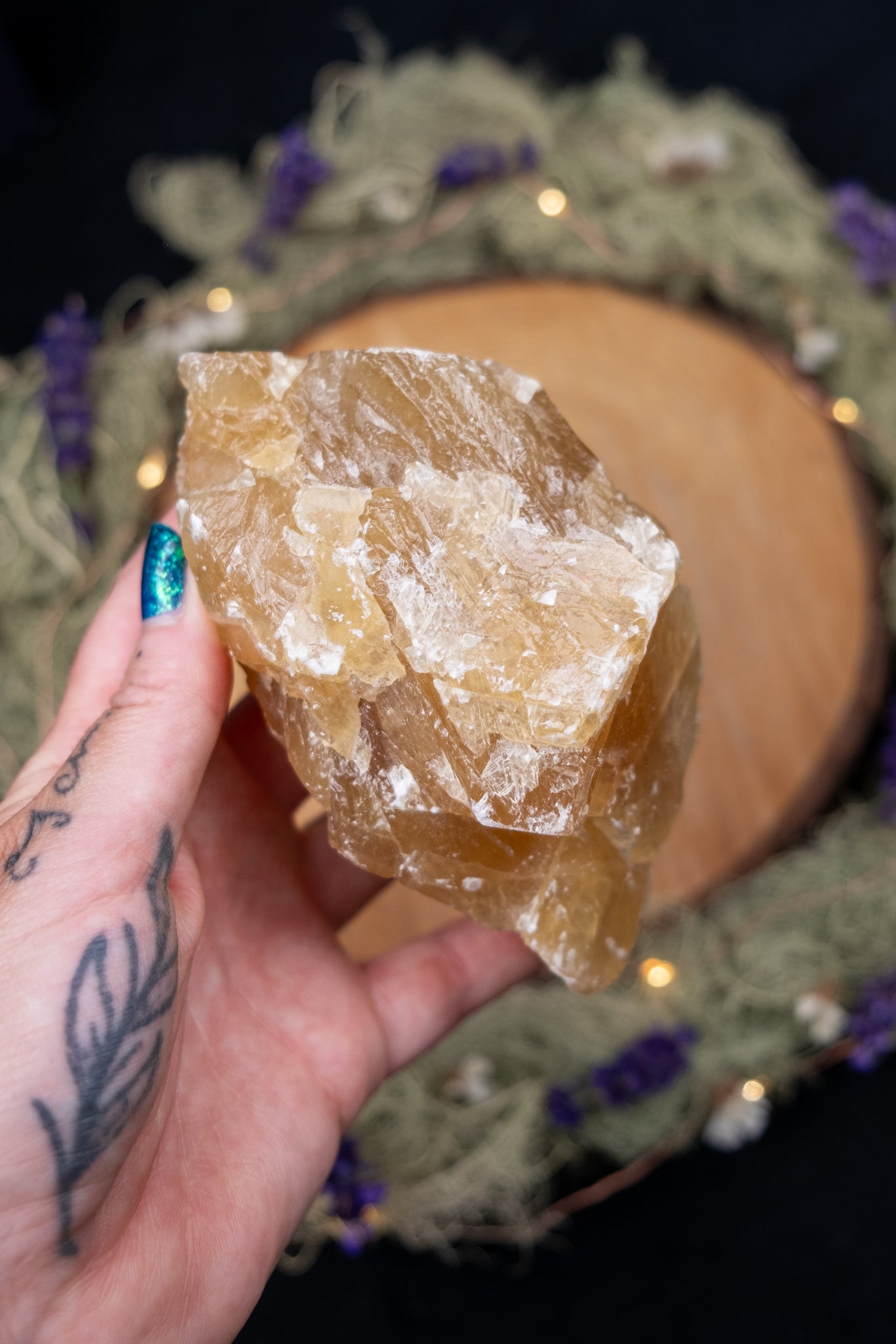 Honey Calcite
