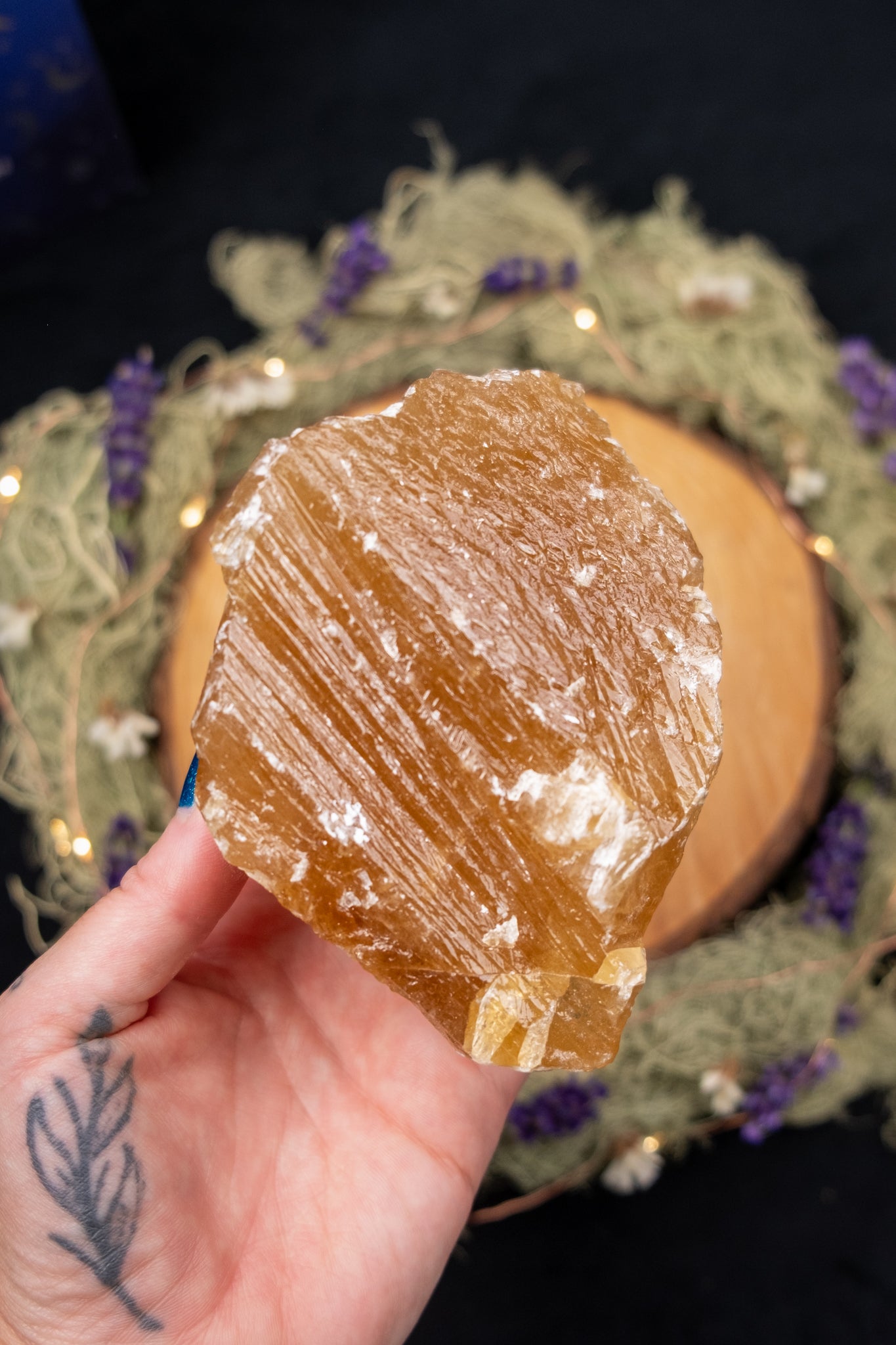 Honey Calcite