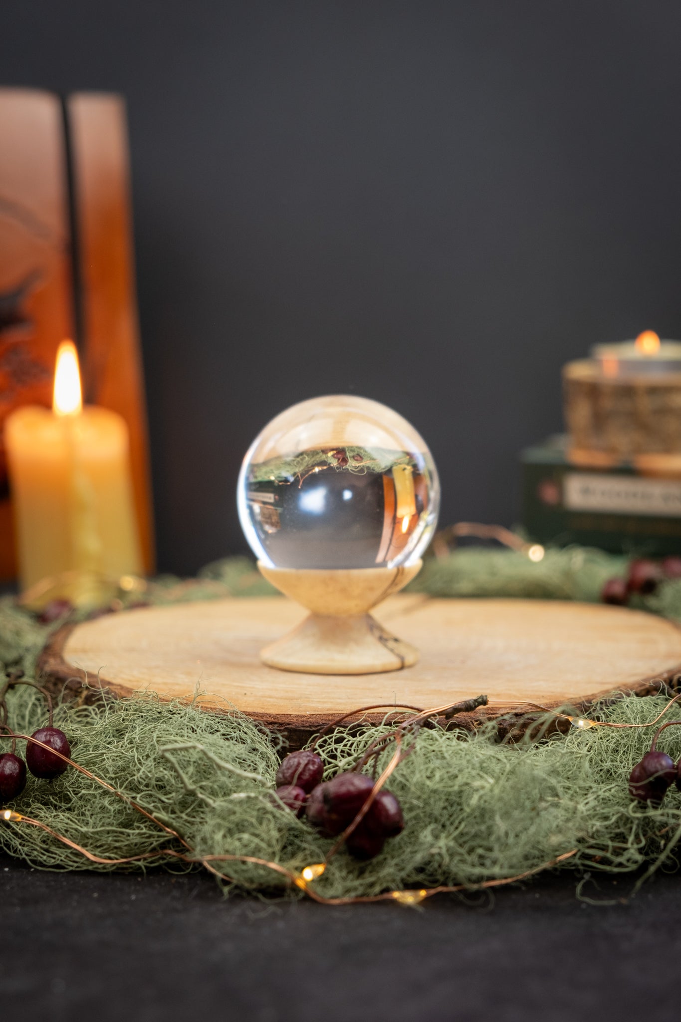 Exceptional High Grade Madagascan Clear Quartz Sphere, Natural Crystal Ball, Energy Amplifier Stone for Clarity Healing and Manifestation