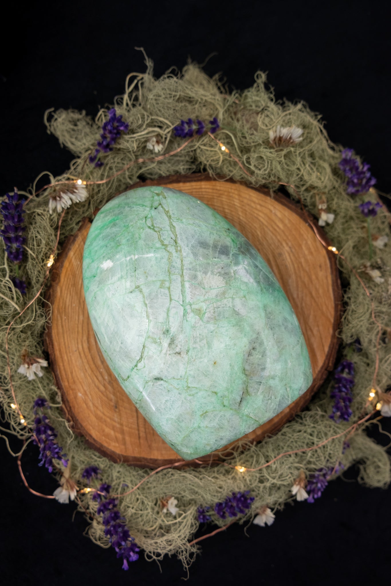 Green Moonstone Freeform