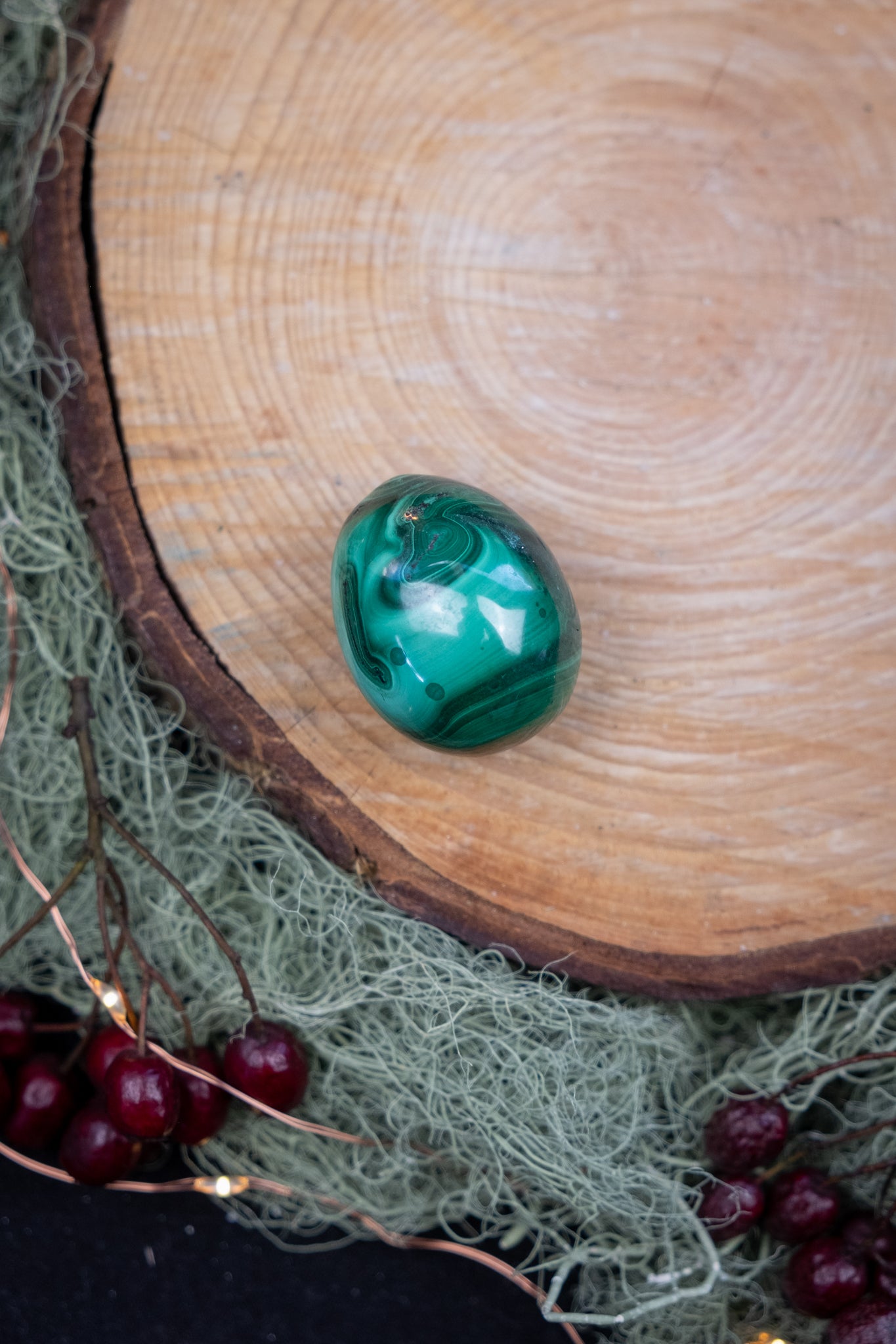 Malachite Egg Congo Origin, Polished Crystal Egg, Transformation Stone, Protection Gem, Deep Healing Malachite Stone, Heart Chakra Crystal