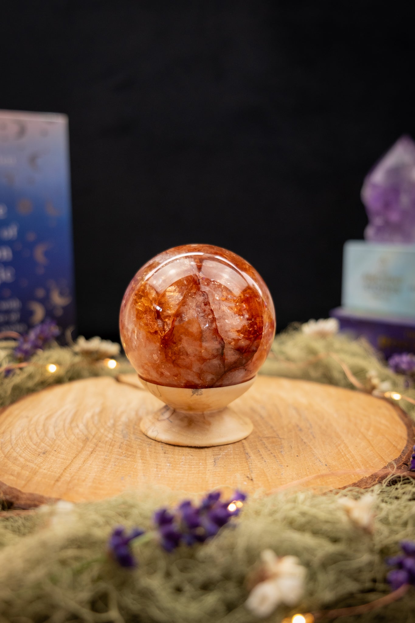 Hematoid Quartz Sphere