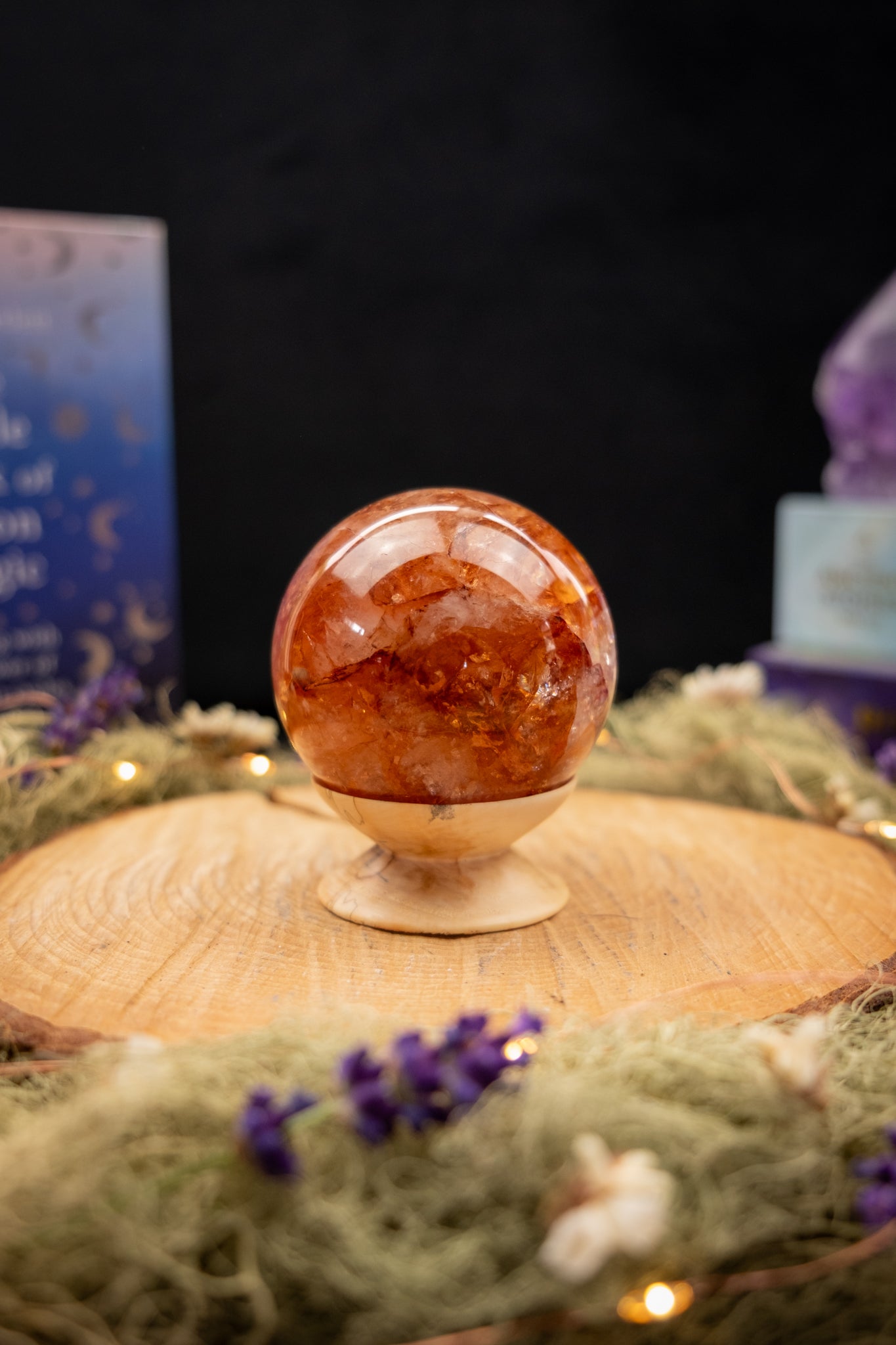 Hematoid Quartz Sphere